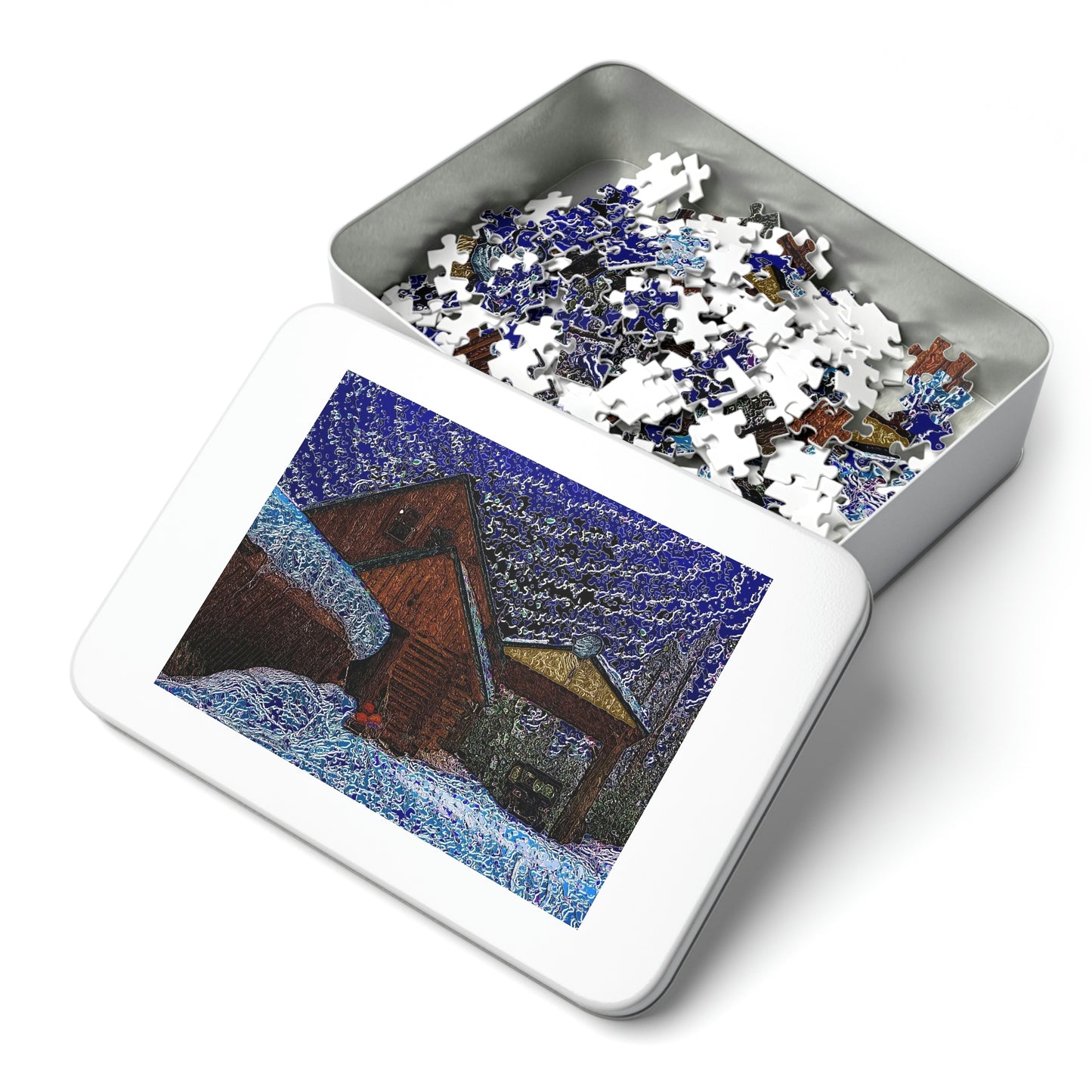 Jigsaw Puzzle (30, 110, 252, 500,1000-Piece) ... Piece-By-Piece ... "Count The Hours & Enjoy The Colors..!" ... Original Works: Phots' Photo: Les Objets D'Art ...