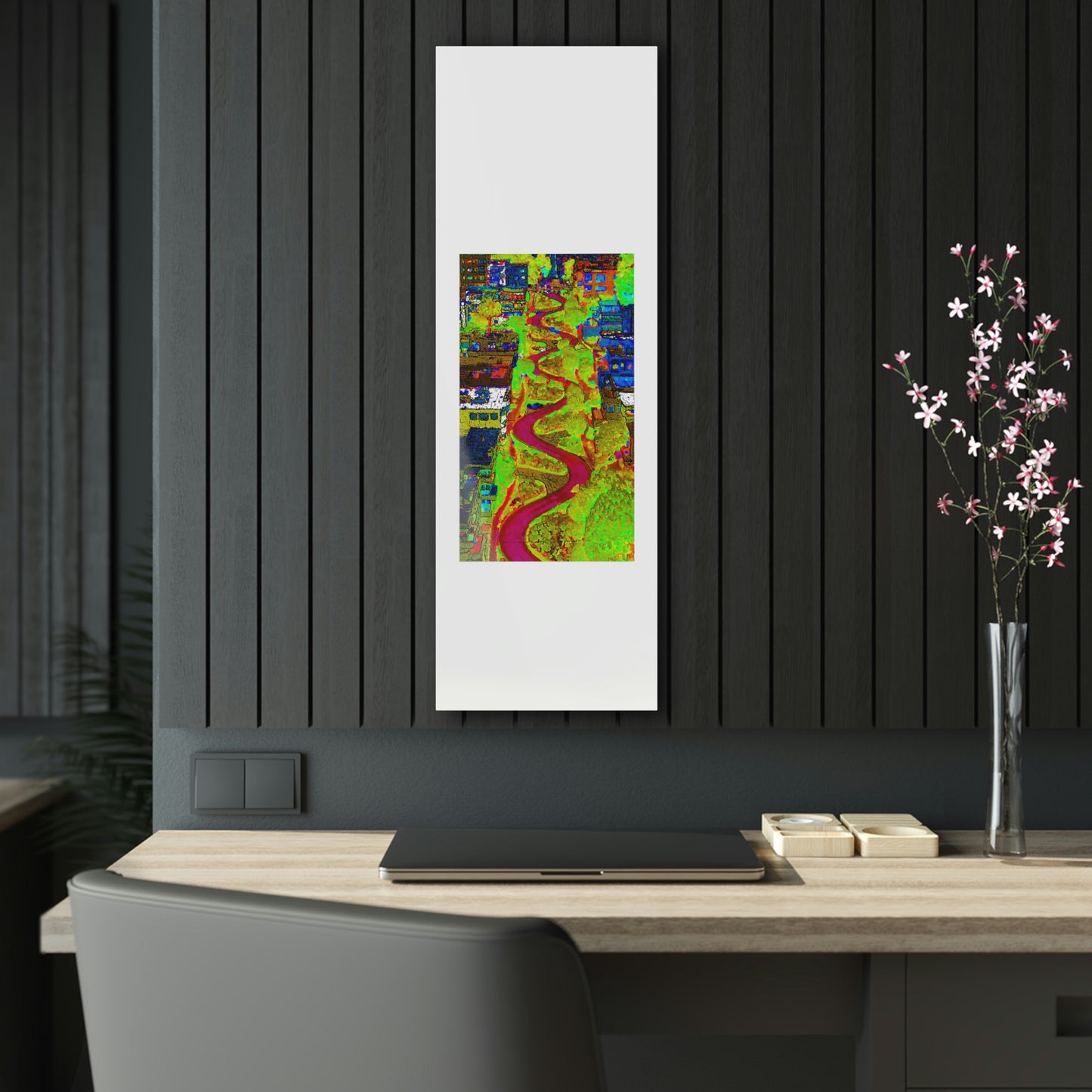 Acrylic Prints ... A Crazy Street ... 'Eight Winding Curve-Switchbacks' ... "Lombard Street, San Francisco, CA' ... Family Archives: 1970's ... Original Works ...
