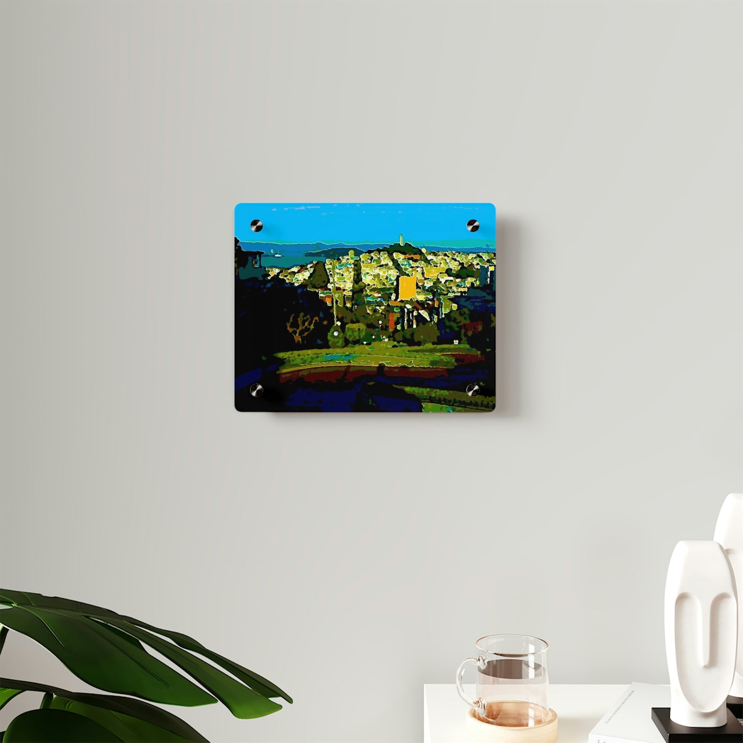 Acrylic Wall Art Panels ... "Lombard Street San Francisco, CA, USA" ... Family Archives 1970's ... Original Works ...