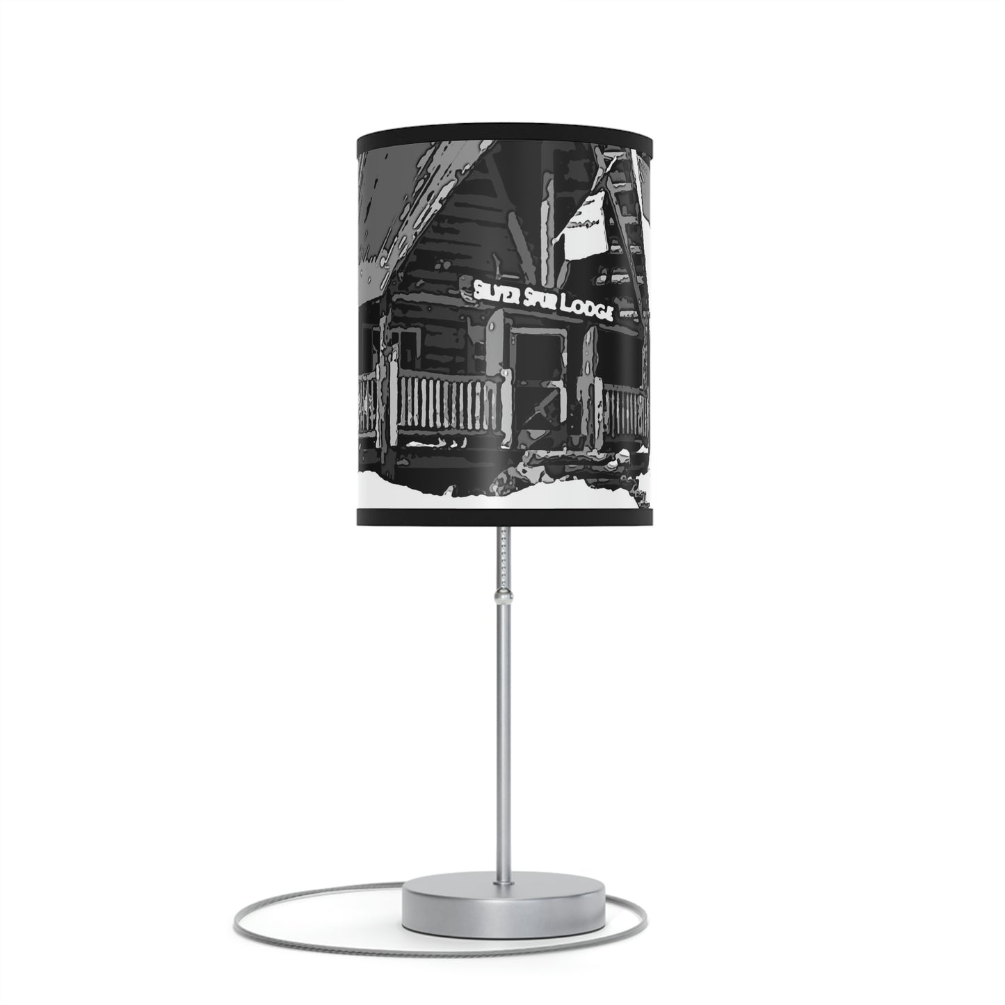 Lamp on a Stand, US|CA plug ... A Beautiful Lodge & Back-Country Outfitter In A Mountain Town ... 'Dixie, Idaho, November 2022' ... Original Works ...