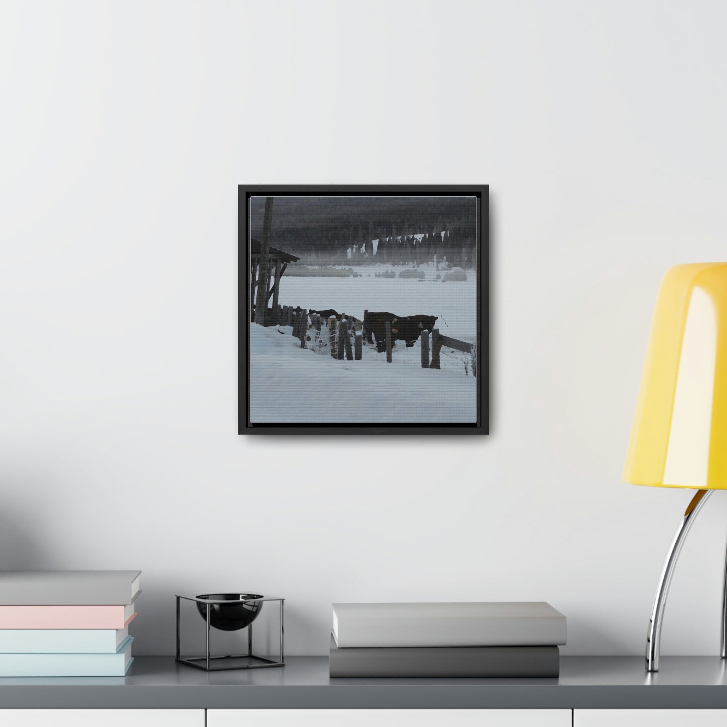 Gallery Canvas Wraps, Square Frame