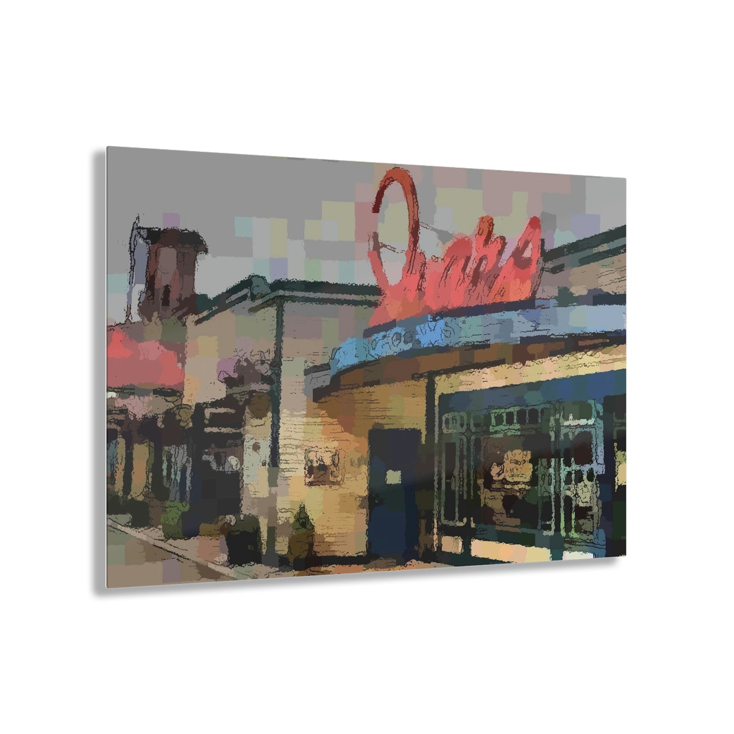 Acrylic Prints ... In-A-Hurry & Stressed? ... Remember: Keep "Clam" ... Clam_Happy ...  'Ivars: Seattle Waterfront' ... Personal Archives ... Original Works ...