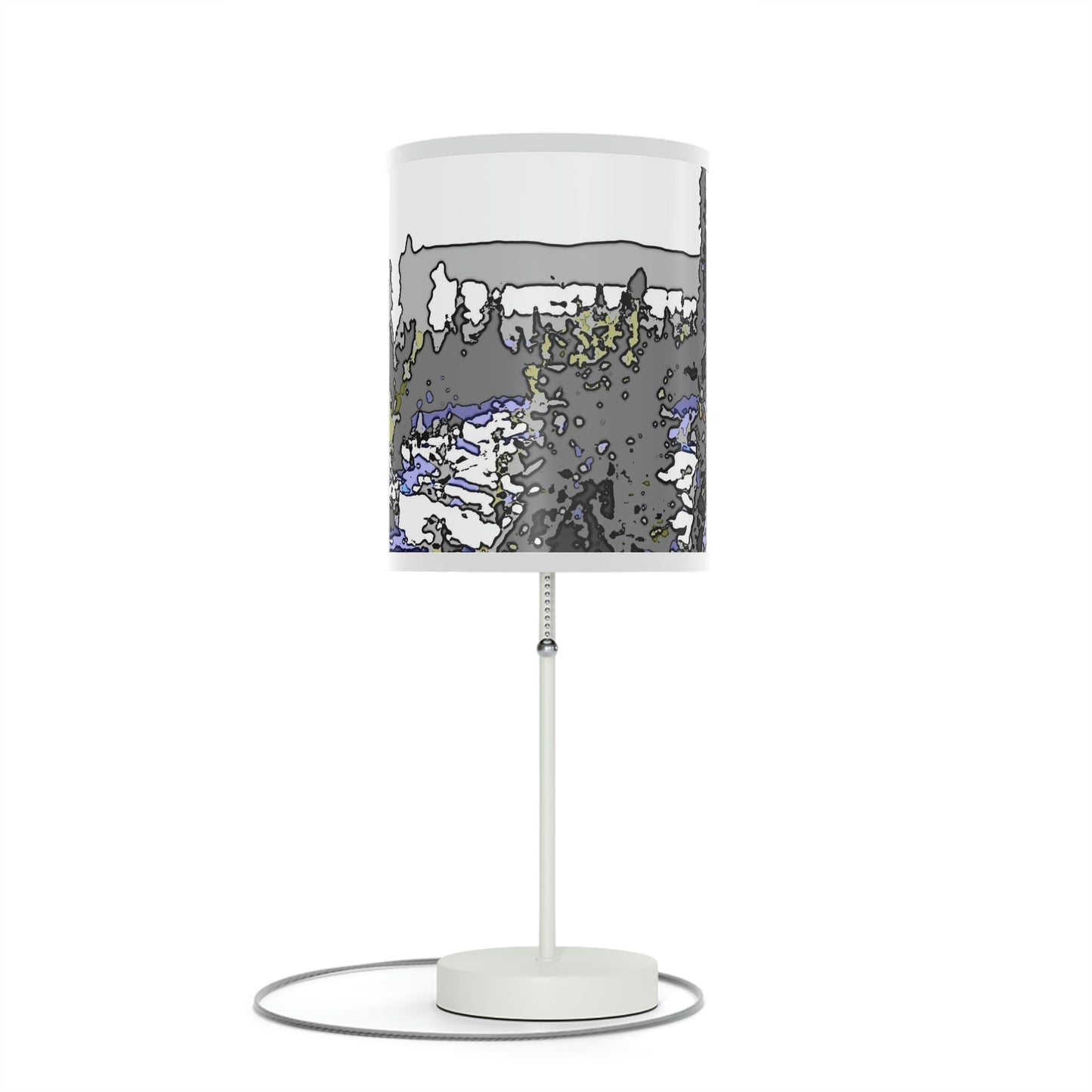 Lamp on a Stand, US|CA plug "A Very Remote Mountain Neighborhood" ... Only Cabins In This Environment ... Cenrtal Idaho ...