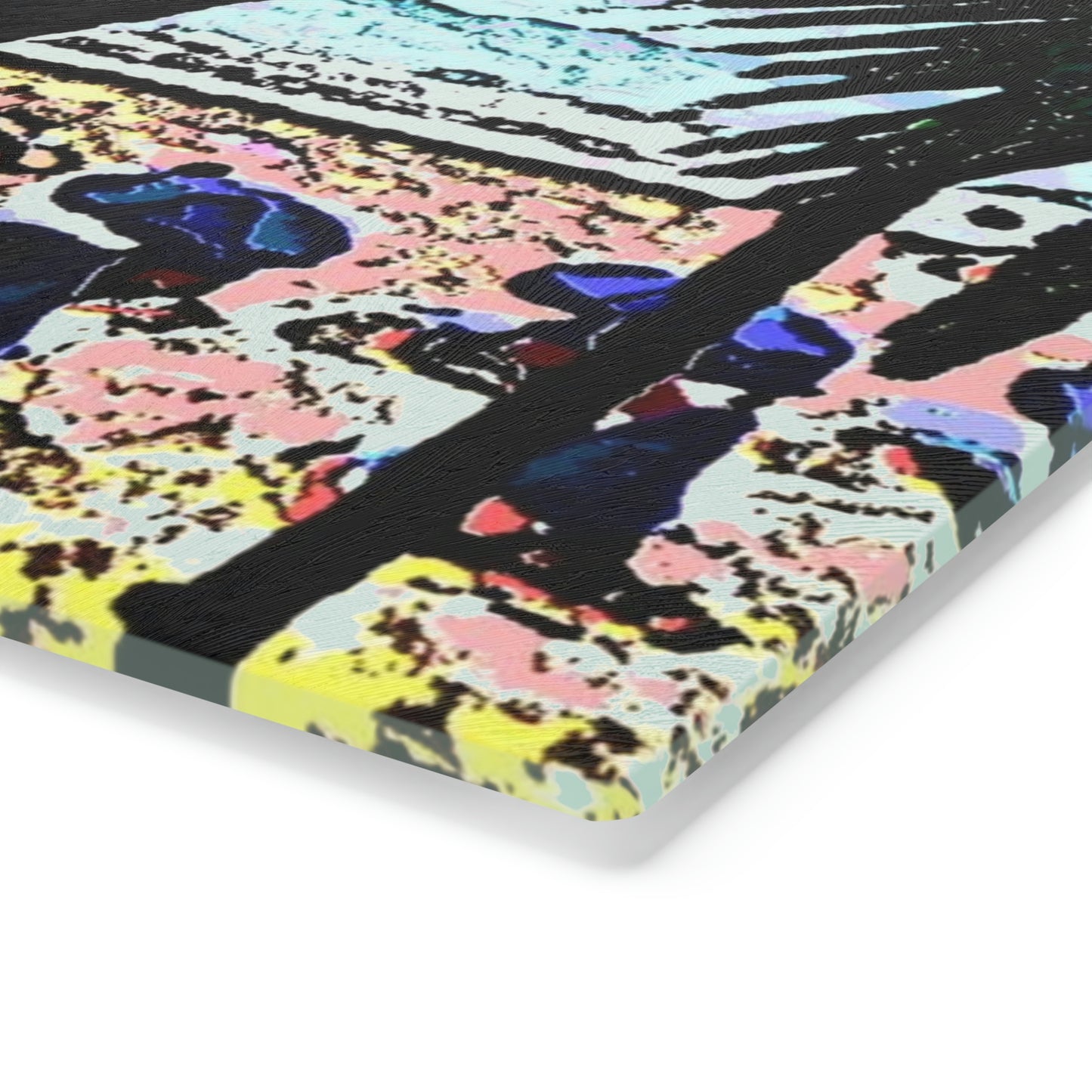 Cutting Board ... "A Beautiful Beach Amongst The Palms" ... The Outrigger Waikiki, Honolulu, Oahu ... Original Works ...