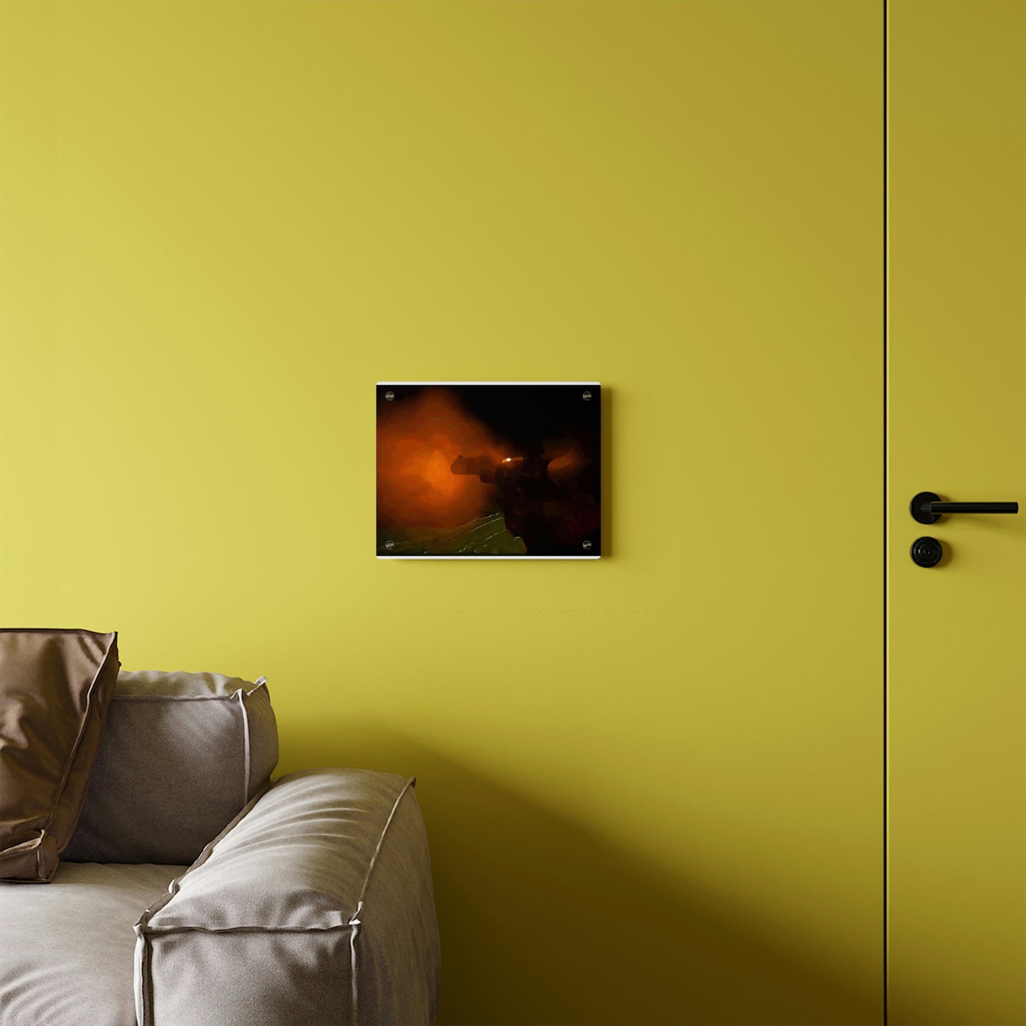 Acrylic Wall Art Panels ... Ruger .357 Magnum Early-Morning-Target-Practice ... 'Circa April 2022' ... Original Works ...