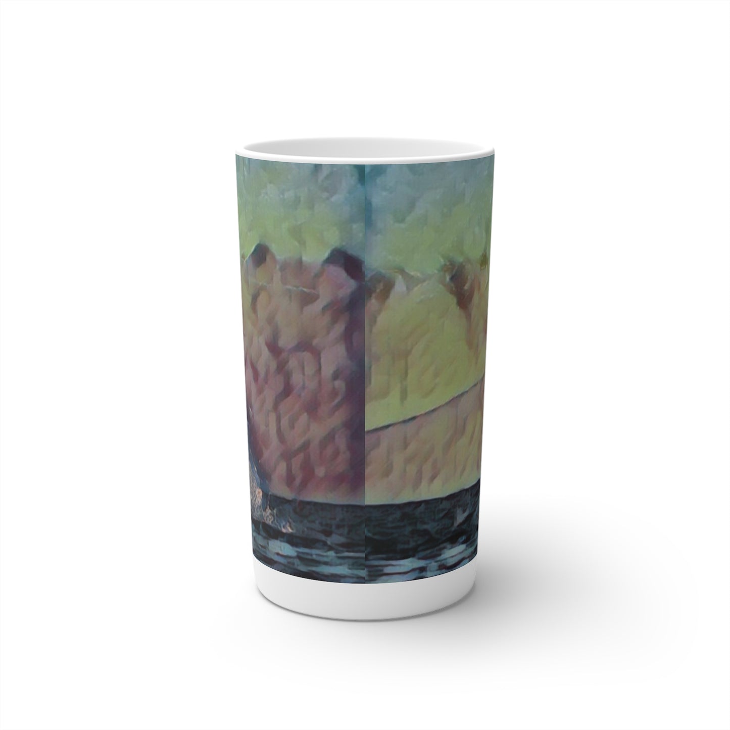 Conical Coffee Mugs (3oz, 8oz, 12oz) ... An Extraordinary Humpback Breach ... 'With Explosive Energy' ... Family Archives (KPH) ... Circa: 21st Century. Maui, HI ... Original Works ...