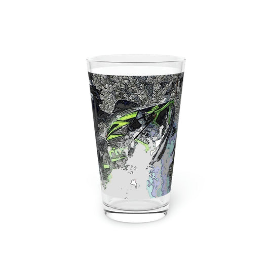 Pint Glass, 16oz ... Come Fly With The Professionals ... CIP-Airways ... 'Getting-Er-Done' ... Original Works ... December 2022 ...