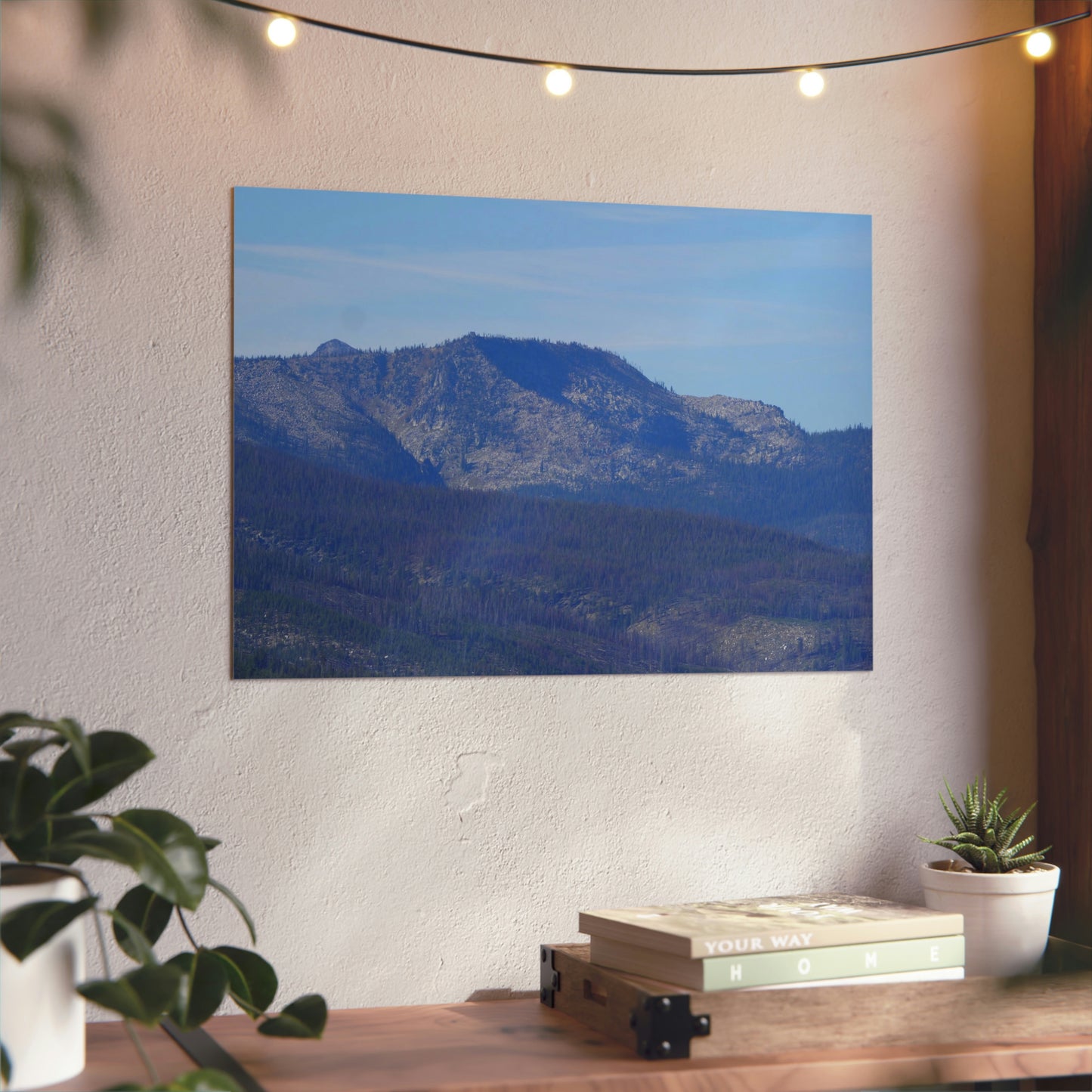 Aluminum Composite Panels ... Looking West ... The Gospel Hump Wilderness: "Mineral Butte & Buffalo Hump" ... September 2022 ... Base Photo For Client Custom-Art Folio ...