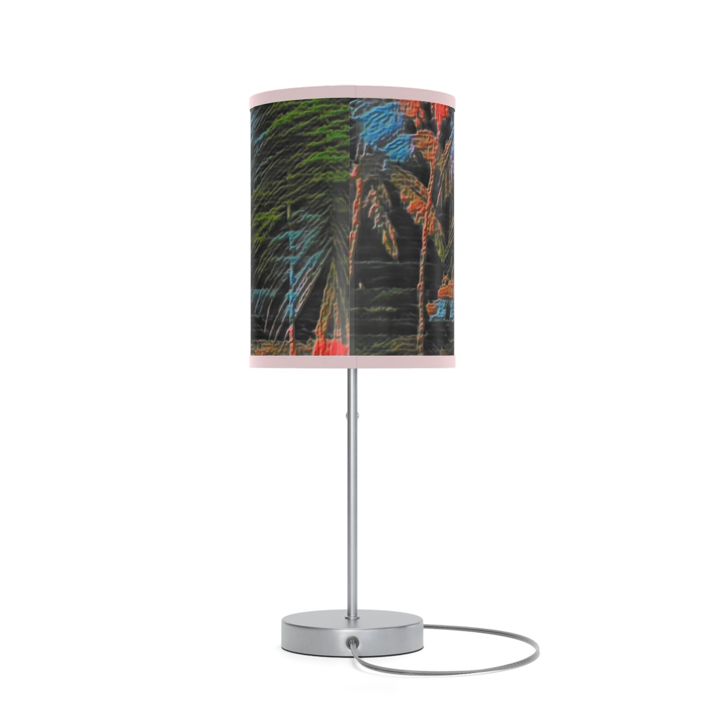 Lamp on a Stand, US|CA plug ... "The Royal Hawai'ian: Waikiki Beach_Beach" ... Honolulu, HI ... Ocotber 2014 (Halloween) ... Original Works ...