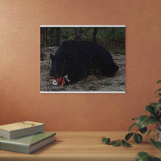 Aluminum Composite Panels ... A Local 'Yogi_3' ... RCY: "Rhett Creek Yogi: 500#'s Of Hungry Black Bear" ... 28-29Sep23 ... Original Works ... Client Project-Folio ...