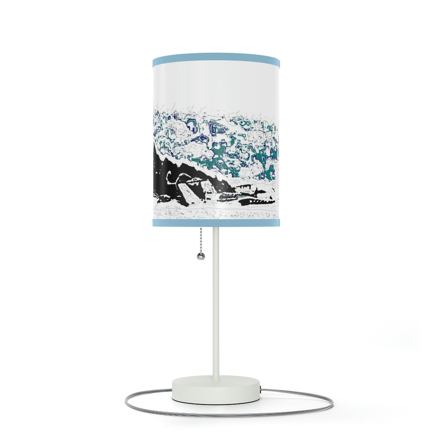 Lamp on a Stand, US|CA plug ... Seattle Columbia Cup On Lake Washington ... "Dave Wilcox Heads For The Win" ... Associate Gift-Photo ... Original Works ...