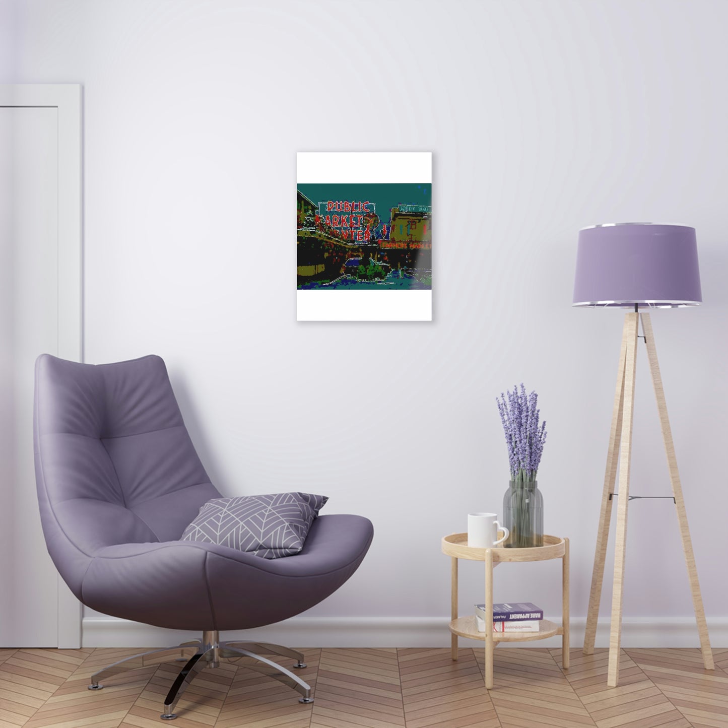 Acrylic Prints ... "Seattle's PPM: Pike-Place-Market" ... I Remember That Day ... The Photo Shoot ... 'It Was Snowing' ... Original Works ...