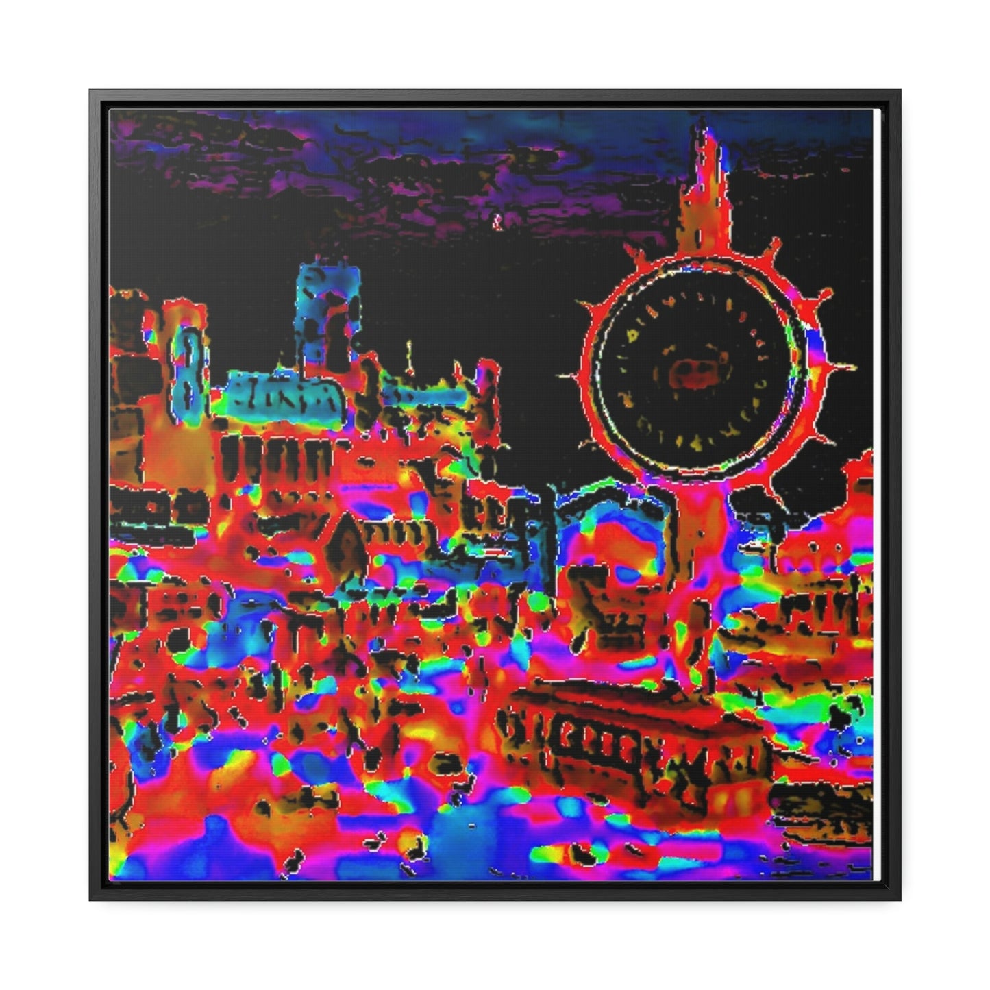 Gallery Canvas Wraps, Square Frame ... "No.9 Fishermen's Grotto - Fishermen's Wharf, SF, California" ... Family Archives: 1970's ... Original Works ...