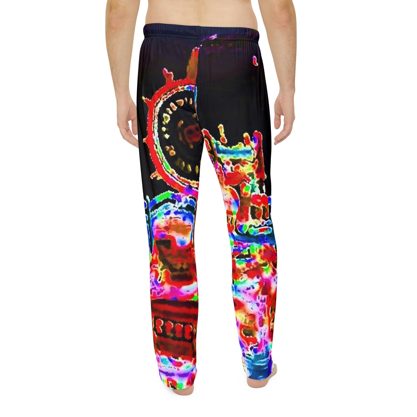 Men's Pajama Pants ... "No.9 Fishermen's Grotto - Fishermen's Wharf, SF, California" ... Family Archives: 1970's ... Original Works ...