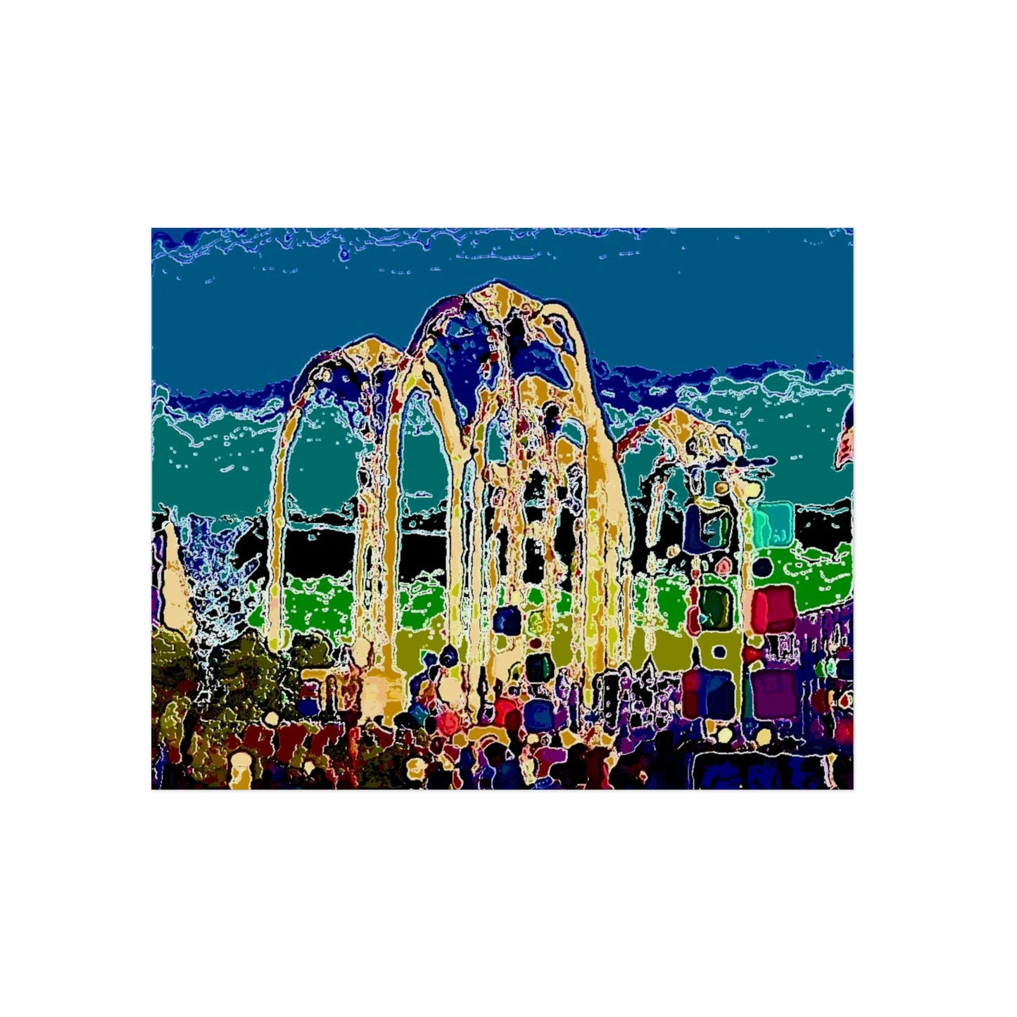 Aluminum Composite Panels ... "The Arches" ... Seattle World's Fair ... 'The Space Age' ... Seattle Center Fairgrounds ... 1962 ... Family Archives ... Original Works ...