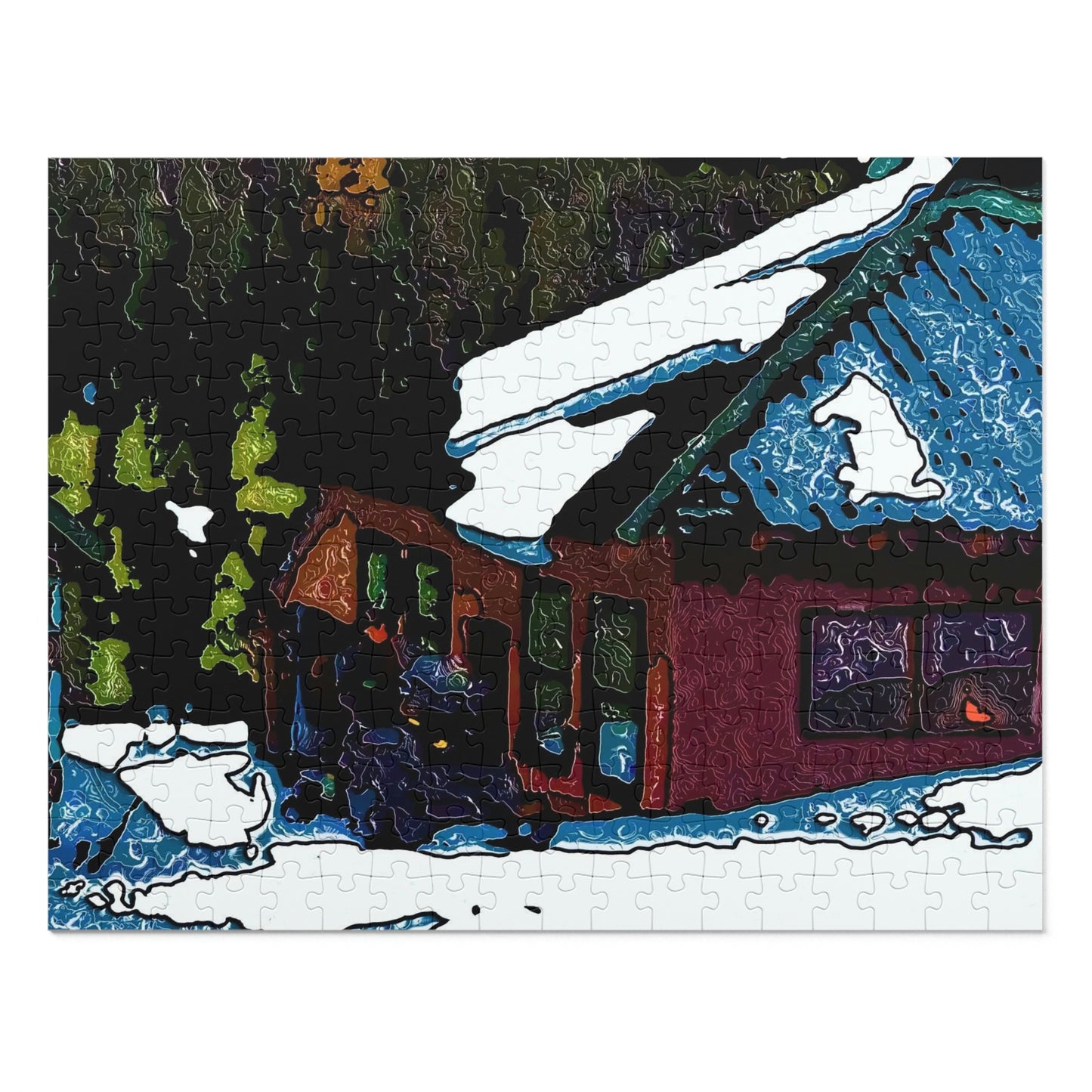 Jigsaw Puzzle (30, 110, 252, 500,1000-Piece) ... Piece-By-Piece ... "Count The Hours & Enjoy The Colors..!" ... Original Works: Phots' Photo: Les Objets D'Art ...