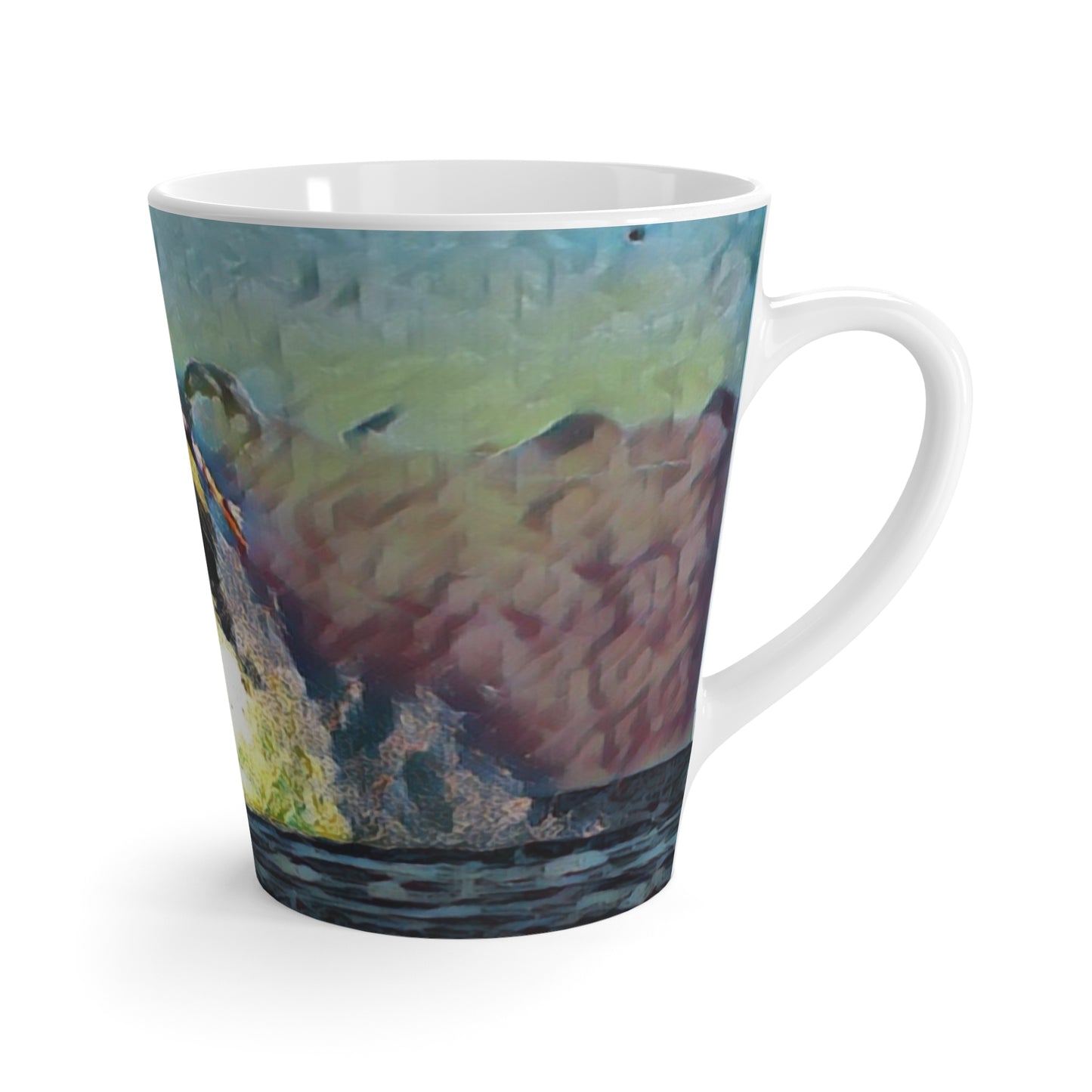 Latte Mug ... An Extraordinary Humpback Breach ... 'With Explosive Energy' ... Family Archives (KPH) ... Circa: 21st Century. Maui, HI ... Original Works ...