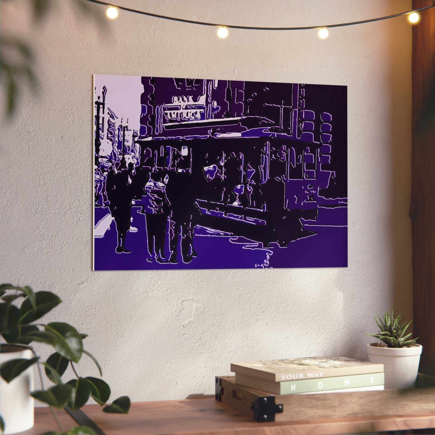 Aluminum Composite Panels ... "Cable Car Turnaround Round-About" ... 'The End Of The Line' ... Family Archives (Father) ... Original Works ...