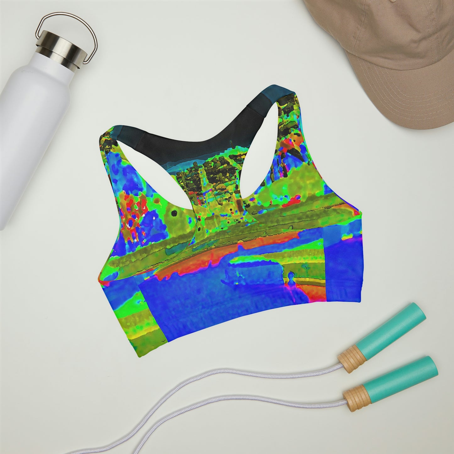 Girls' Double Lined Seamless Sports Bra ... "Lombard Street San Francisco, CA, USA" ... Family Archives 1970's ... Original Works ...
