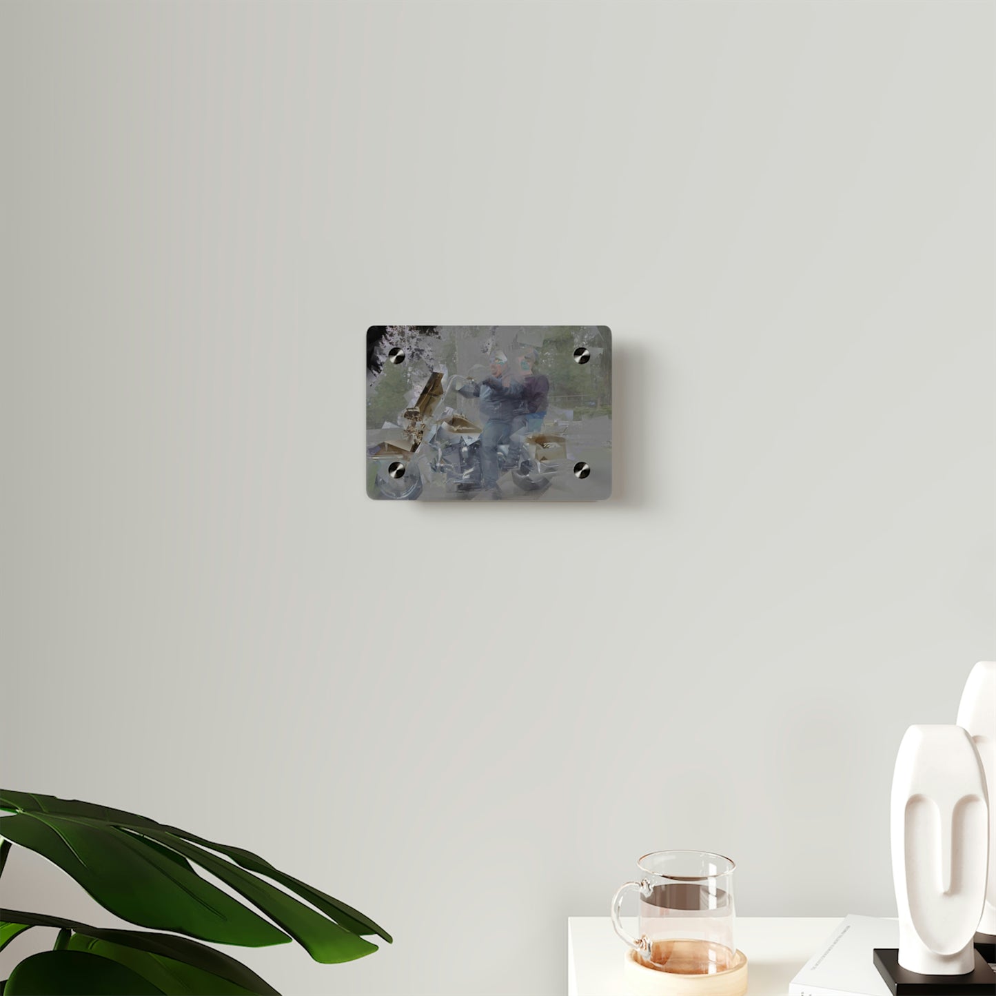 Acrylic Wall Art Panels ... The Open Road Beckons ... "Harley 'D' Yearnings ..."  Original Works ...