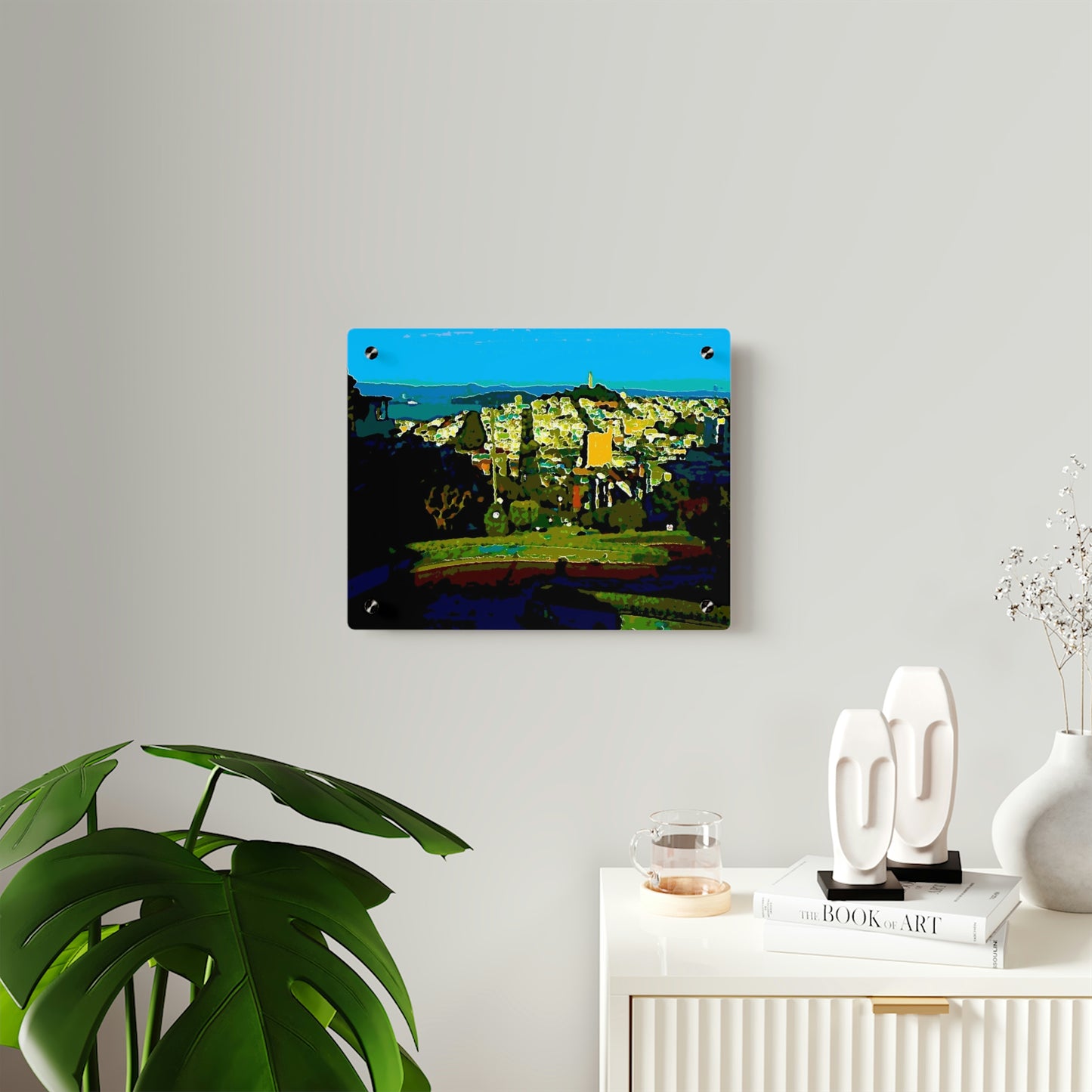Acrylic Wall Art Panels ... "Lombard Street San Francisco, CA, USA" ... Family Archives 1970's ... Original Works ...