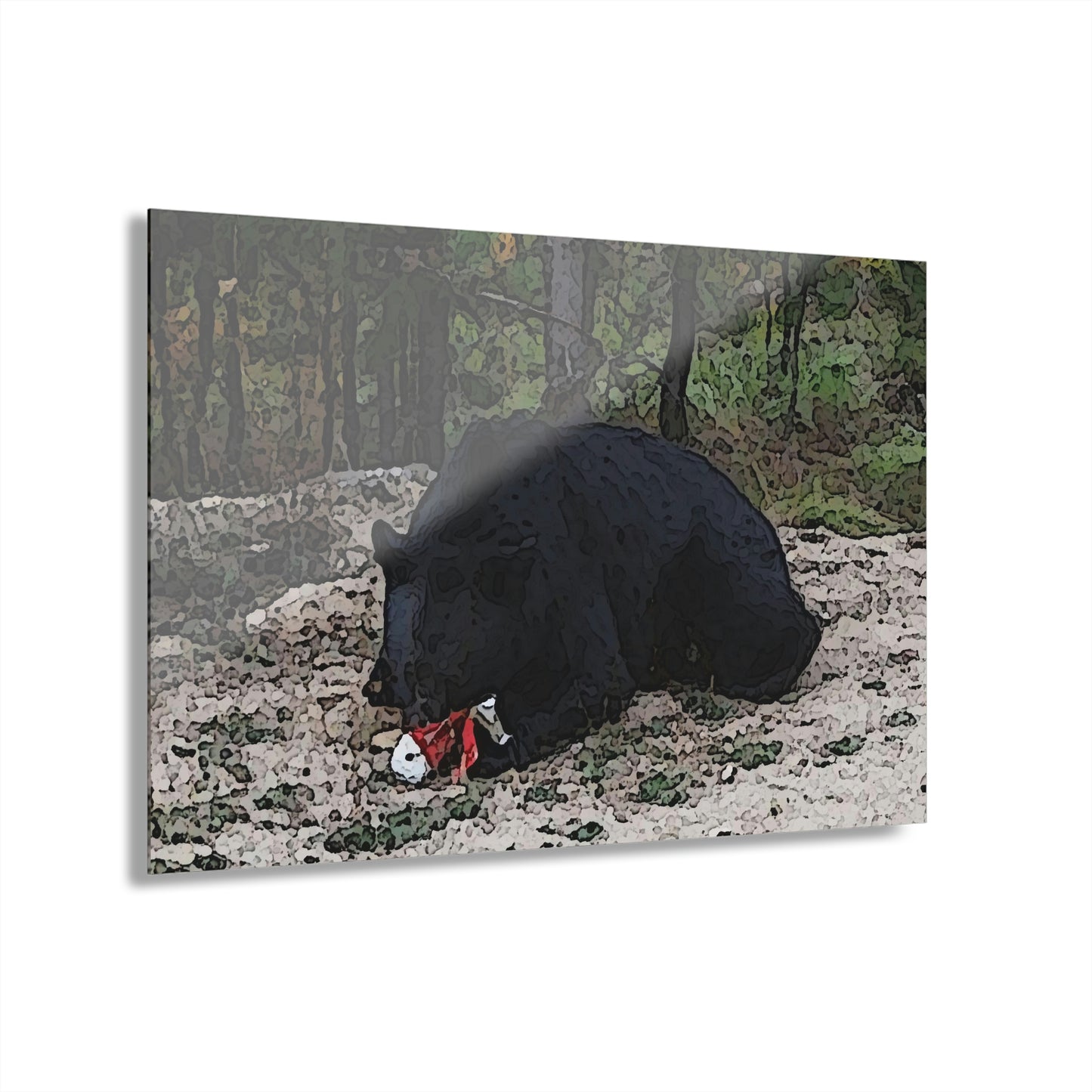 Acrylic Prints (French Cleat Hanging) ... RCY: "Rhett Creek Yogi ... '500 Lbs Of Autumn Season Hunger' ..."  ... September 2022 ... Central Idaho ... Original Works ...