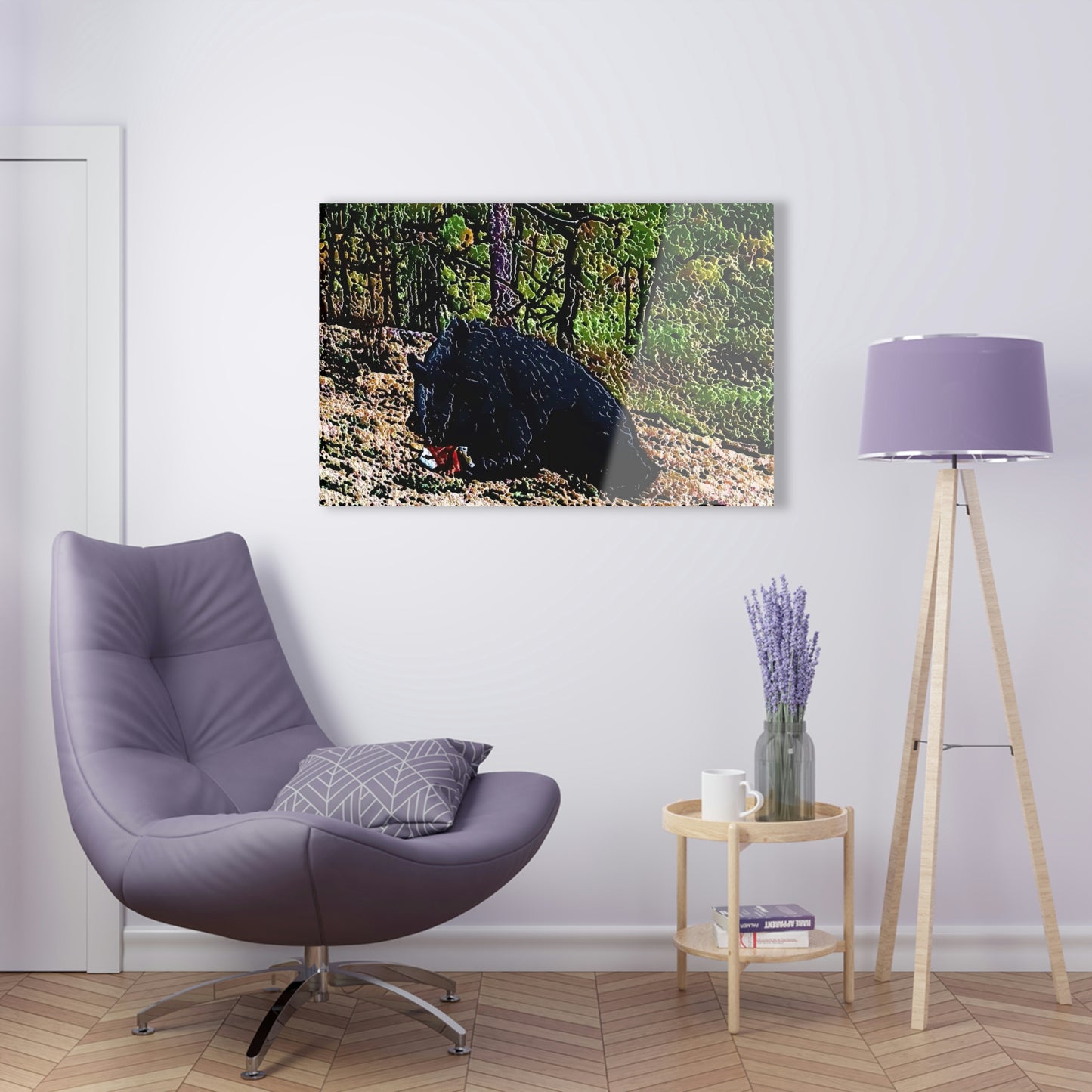 Acrylic Prints ... RCY: "Rhett Creek Yogi ... '500 Lbs Of Autumn Season Hunger' ..."  ... September 2022 ... Central Idaho ... Original Works ...