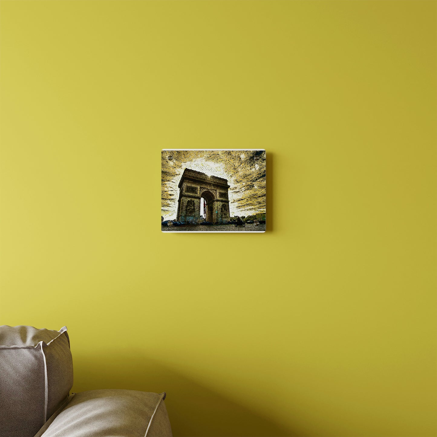 Acrylic Wall Art Panels ...  L'Arc de Triomphe ... 'Barbara Joan Bonnell-Holt Photo' ... Circa 1972 ... Oringinal Works ...