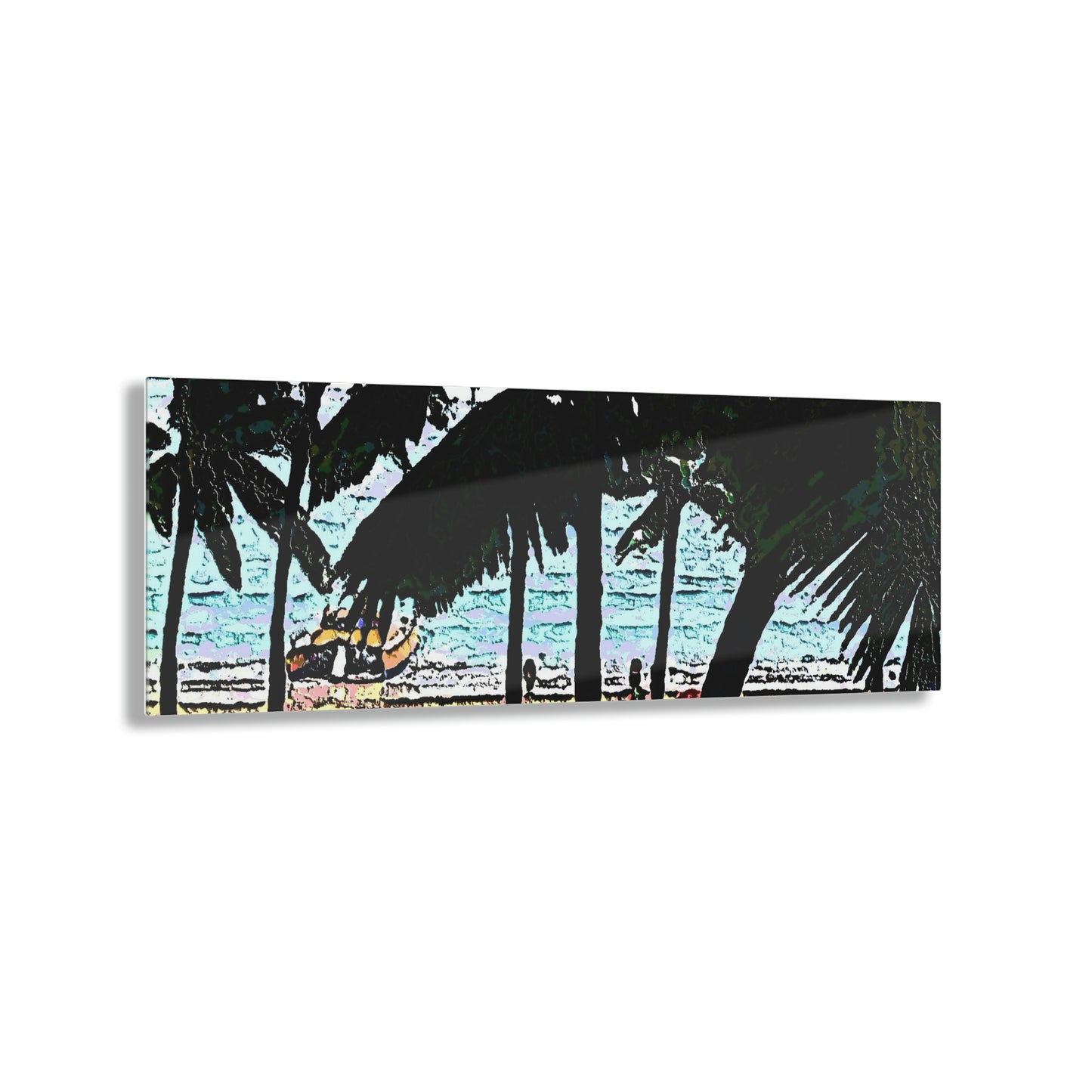 Acrylic Prints ... "A Beautiful Beach Amongst The Palms" ... The Outrigger Waikiki, Honolulu, Oahu ... Original Works ...