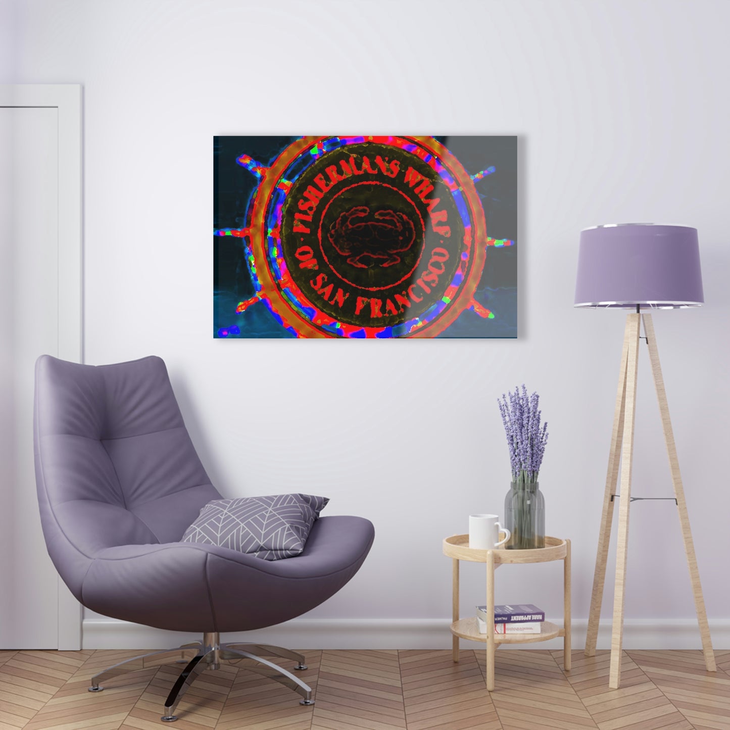 Acrylic Prints ... "No.9 Fishermen's Grotto - Fishermen's Wharf, SF, California" ... Family Archives: 1970's ... Original Works ...