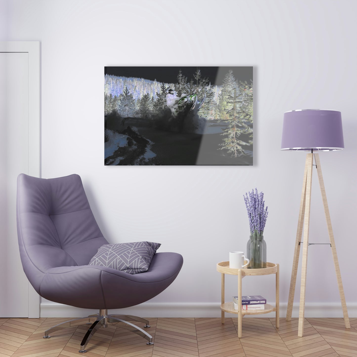 Acrylic Prints ... "No Time 'Like-Air-Time' ..." ... A True Master At His Craft ... December 2022, Rhett Creek, Idaho ... Original Works ...