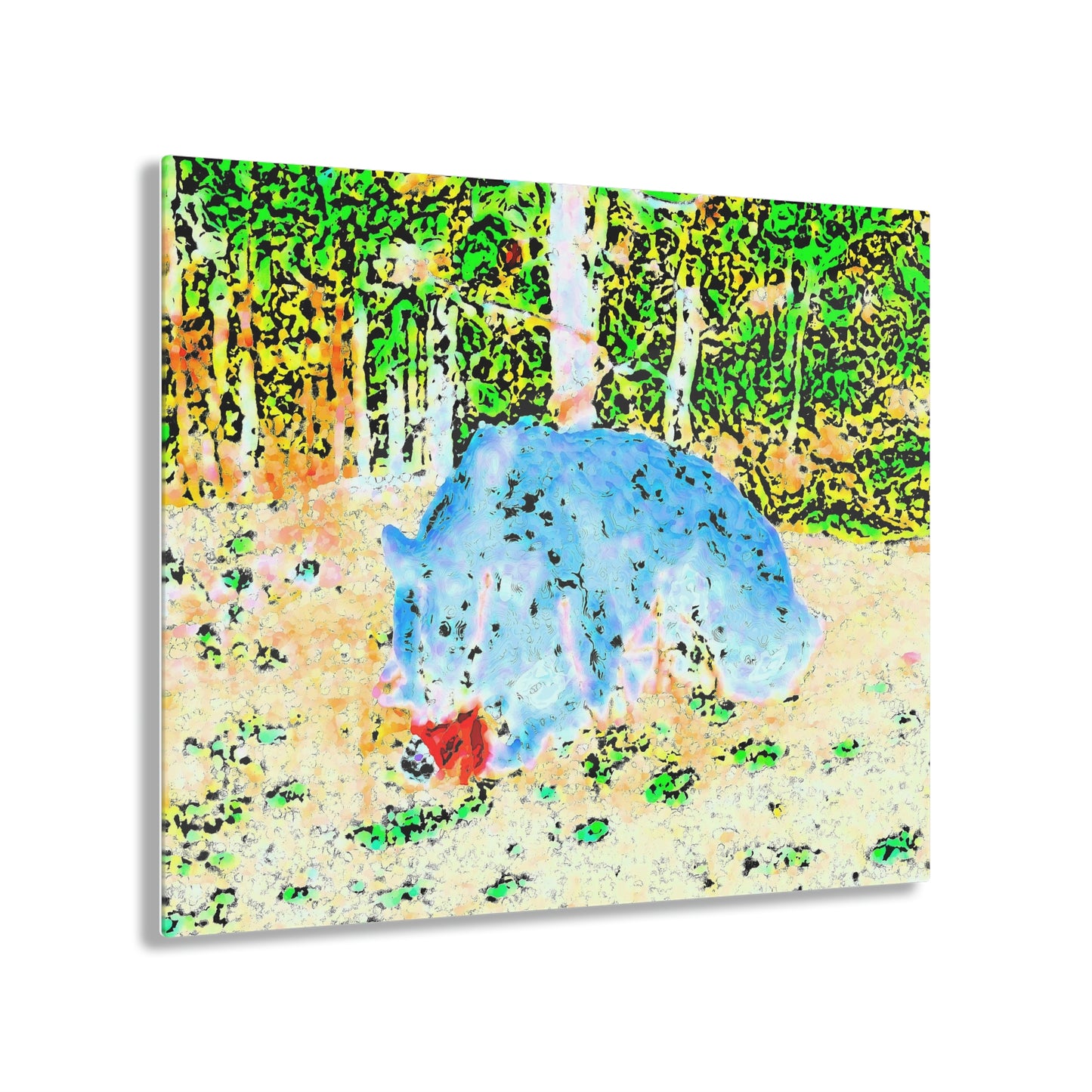 Acrylic Prints ... RCY: "Rhett Creek Yogi ... '500 Lbs Of Autumn Season Hunger' ..."  ... September 2022 ... Central Idaho ... Original Works ...