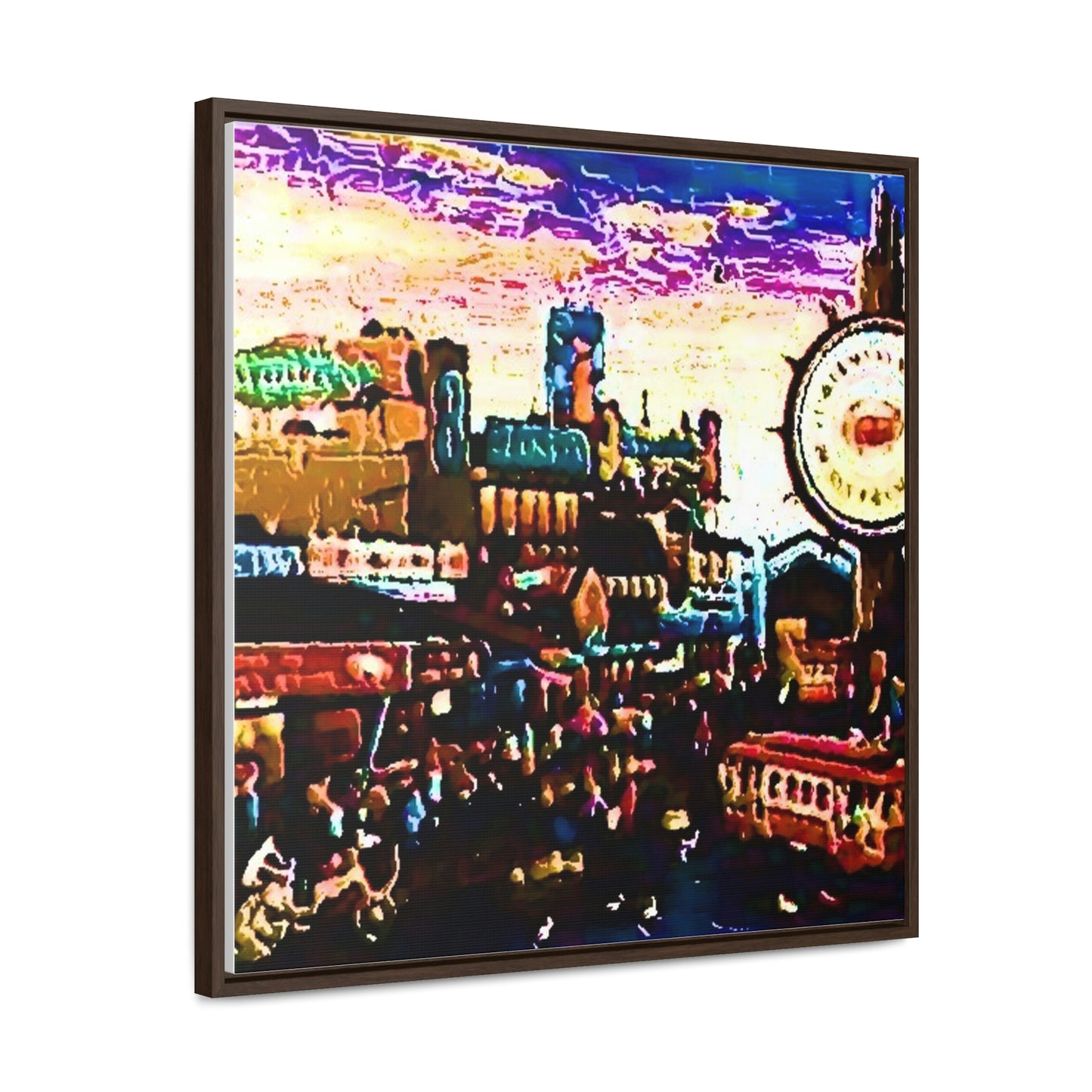 Gallery Canvas Wraps, Square Frame ... "No.9 Fishermen's Grotto - Fishermen's Wharf, SF, California" ... Family Archives: 1970's ... Original Works ...