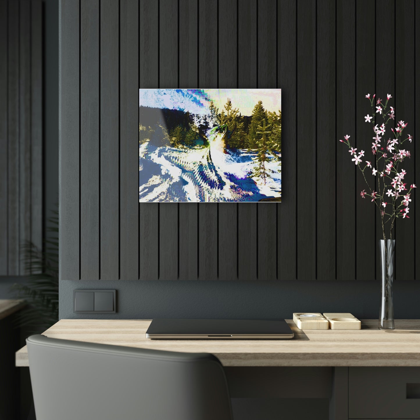 Acrylic Prints ... "No Time 'Like-Air-Time' ..." ... A True Master At His Craft ... December 2022, Rhett Creek, Idaho ... Original Works ...