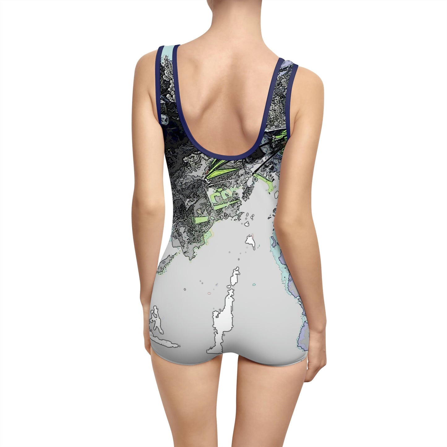 Women's Vintage Swimsuit ... Come Fly With The Professionals ... CIP-Airways ... 'Getting-Er-Done' ... Original Works ... December 2022 ...