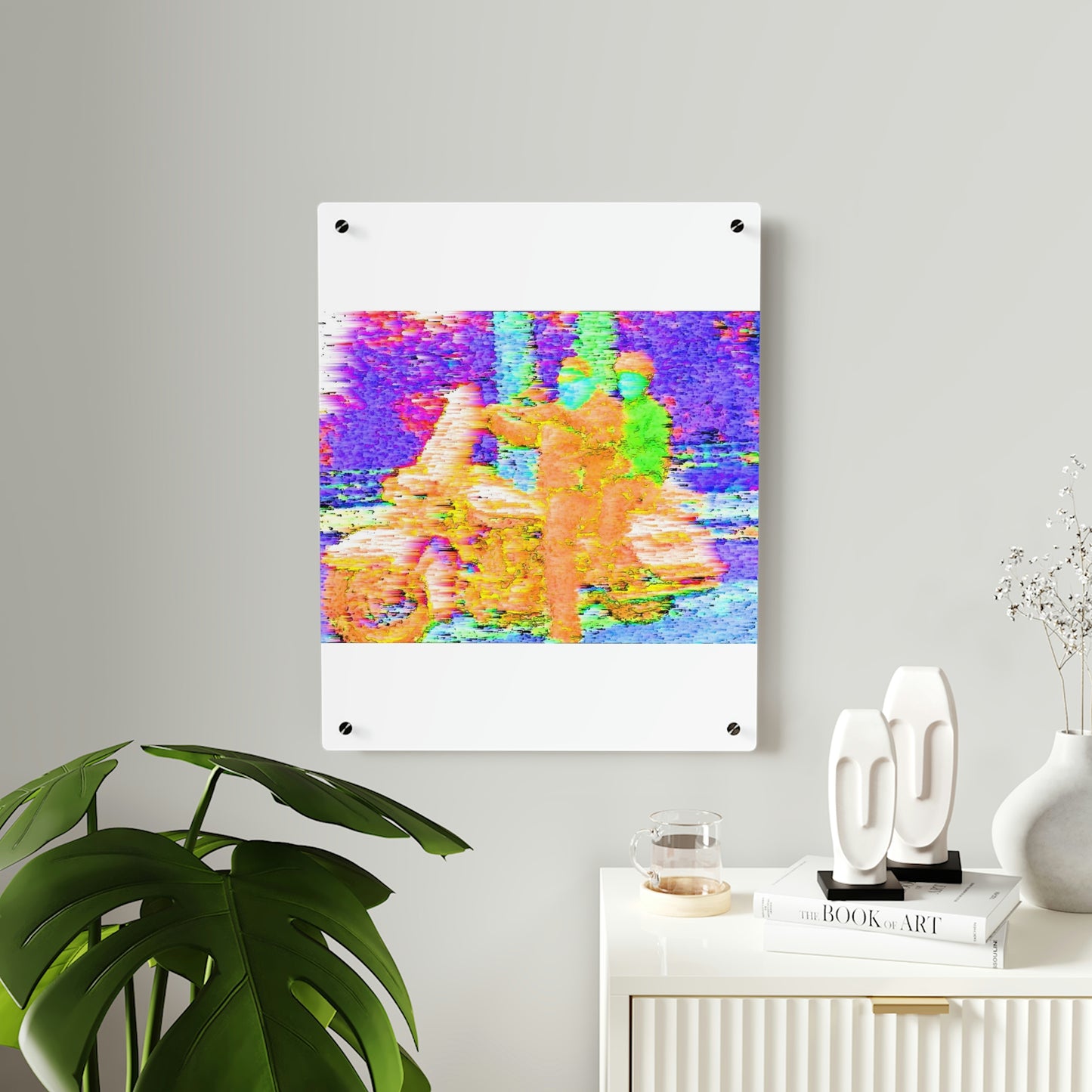 Acrylic Wall Art Panels ... "Hang On Babe ... Fuel Level's Low ... 'Gotta Hit The Juice For A Bit ... Expect 150mph For-A-Stretch'  " ... Original Works ...