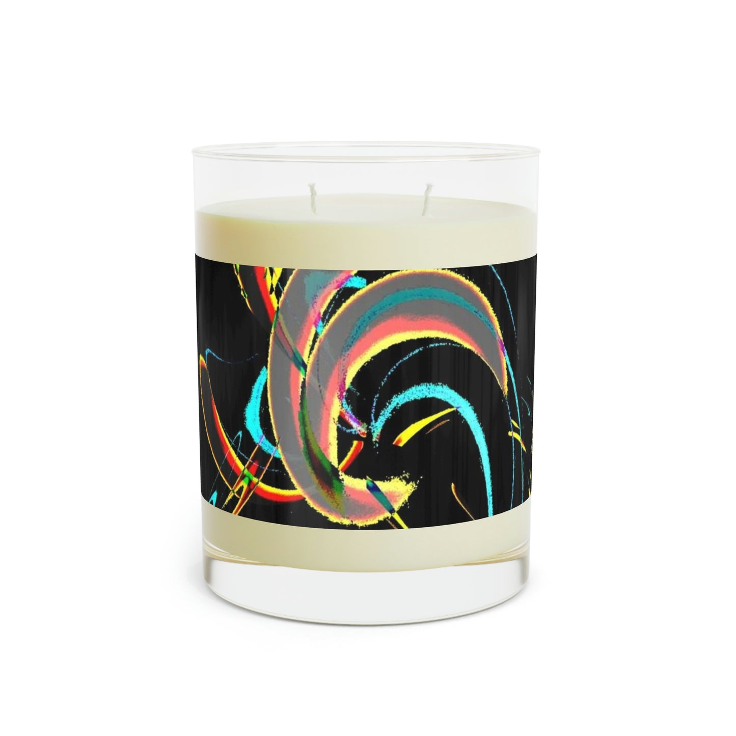 Scented Candle - Full Glass, 11oz ... "Waning Moon" ... Central Idaho ... October 2022 ... Rendering Time: 22 Hours ... Original Works ...