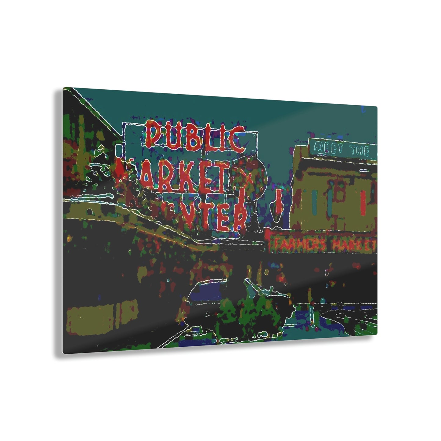 Acrylic Prints ... "Seattle's PPM: Pike-Place-Market" ... I Remember That Day ... The Photo Shoot ... 'It Was Snowing' ... Original Works ...