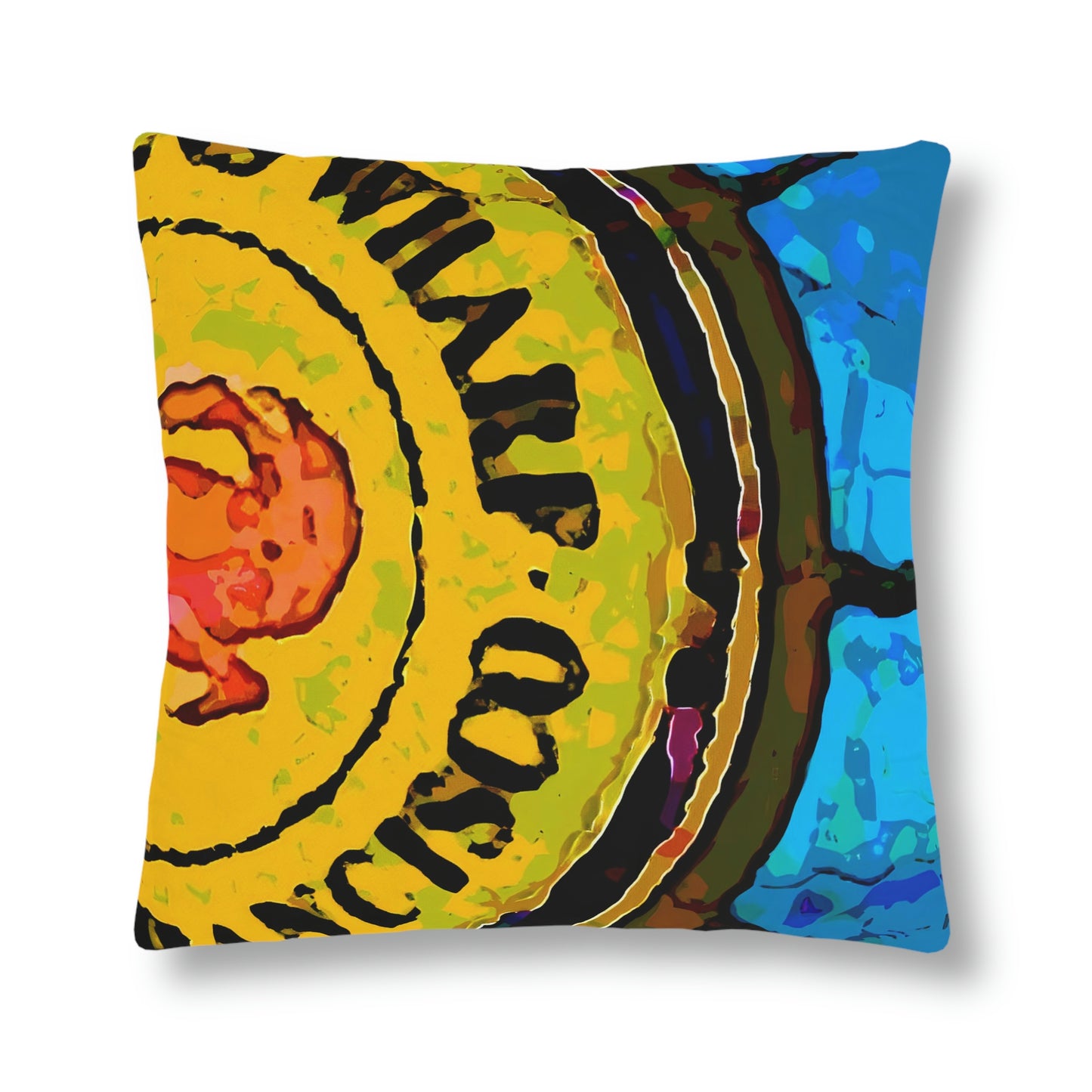 Waterproof Pillows ... "No.9 Fishermen's Grotto - Fishermen's Wharf, SF, California" ... Family Archives: 1970's ... Original Works ...
