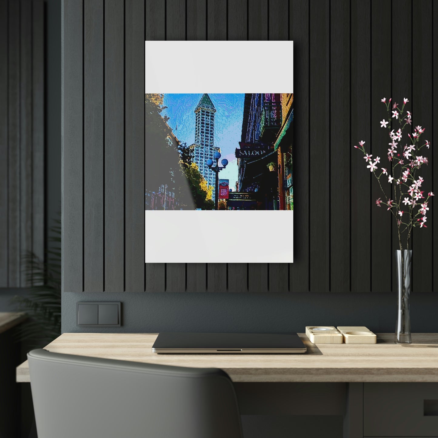 Acrylic Prints ... Pioneer Square & Smith Tower ... 'That World Famous View' ... Colleague Supplied Photo ... Original Works ...