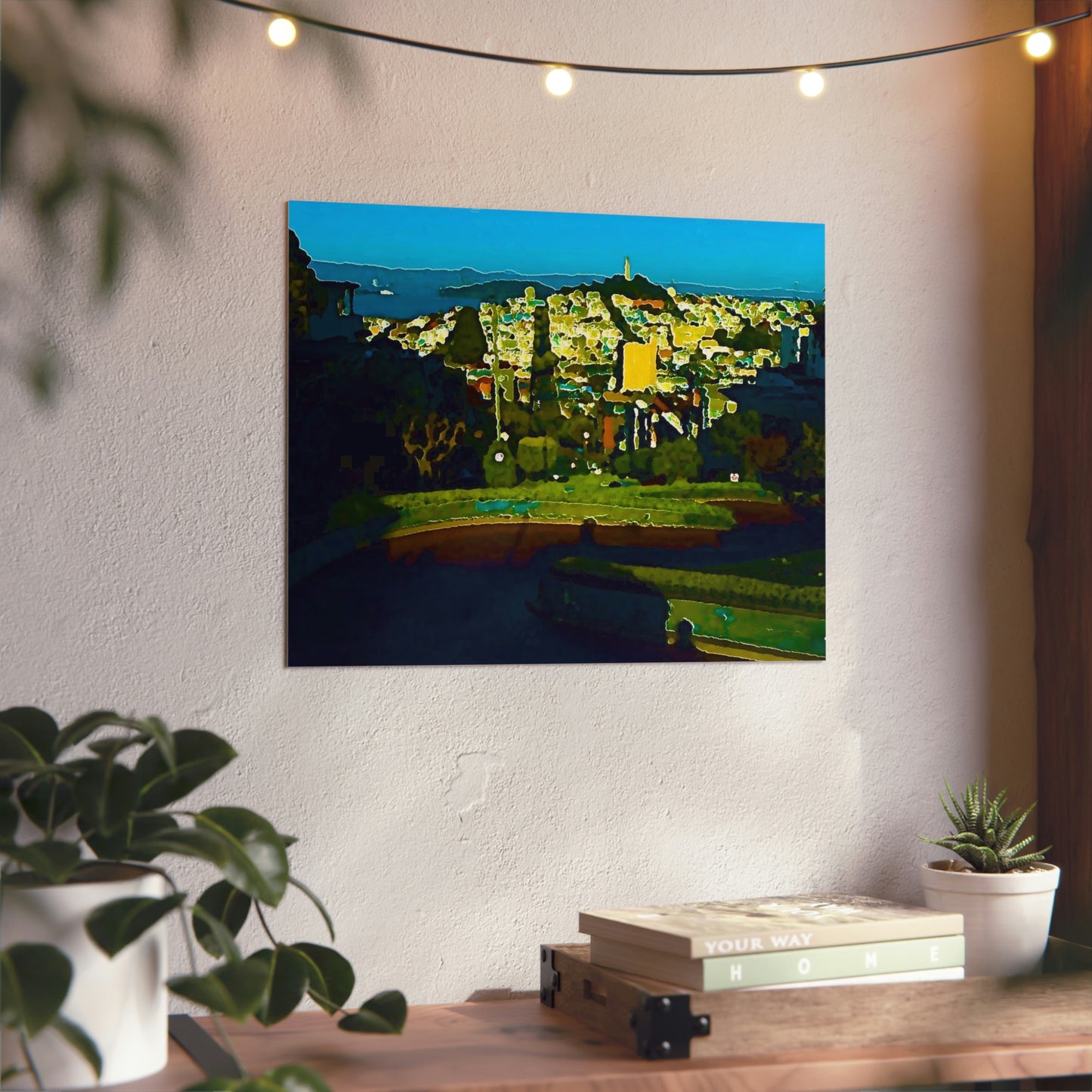 Aluminum Composite Panels ... "A Very Curvy Road With Outstanding Views" ... 'Keep You Eyes On The Road!' ... Lombard St, SF, California_2 ... Family Archives (Father) ... Original Works ...