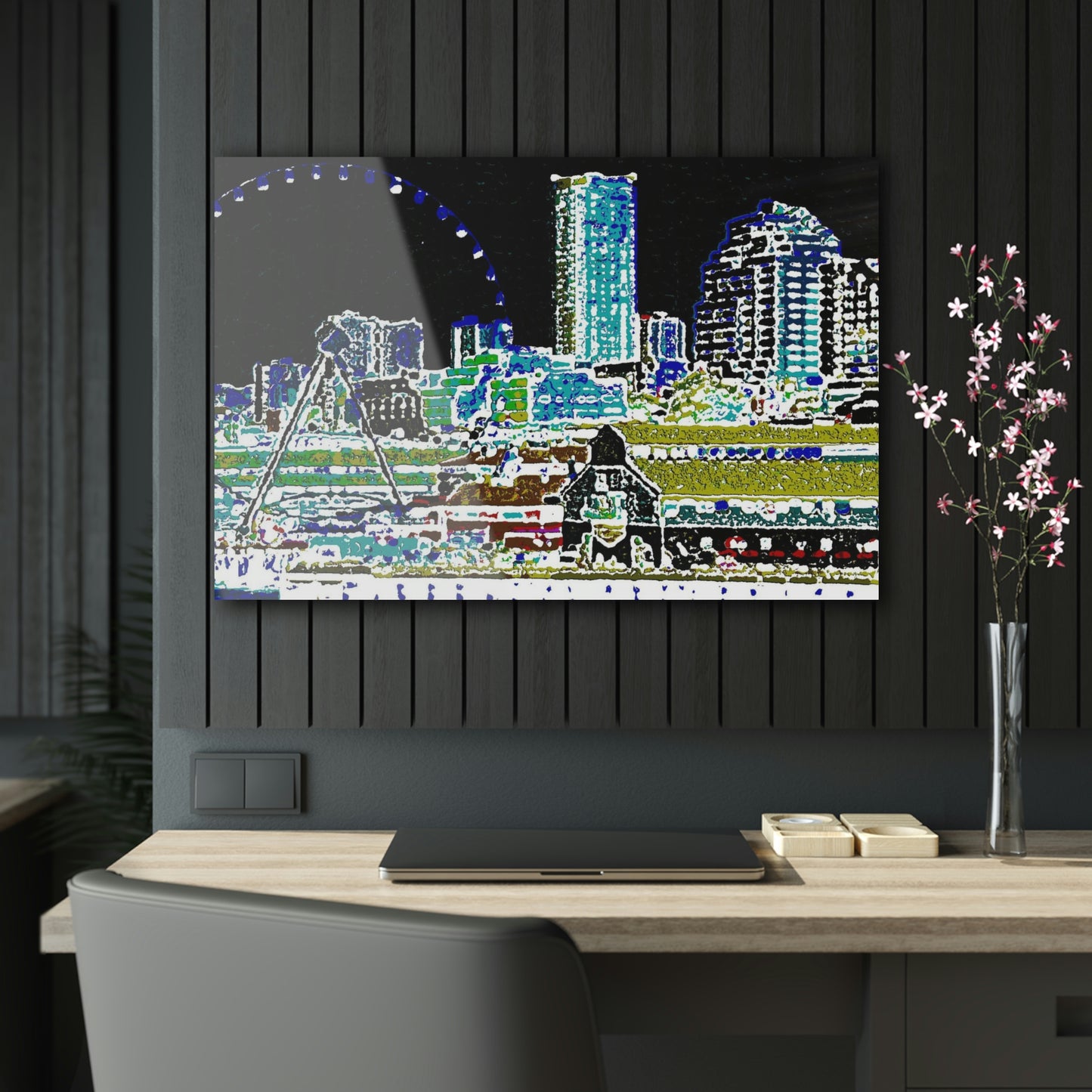 Acrylic Prints ... That Classic Wheel ... 'Seattle's Wheel' ... & An Old Classic Waterside Vendors ...  'Family Archives' ... Original Works ...