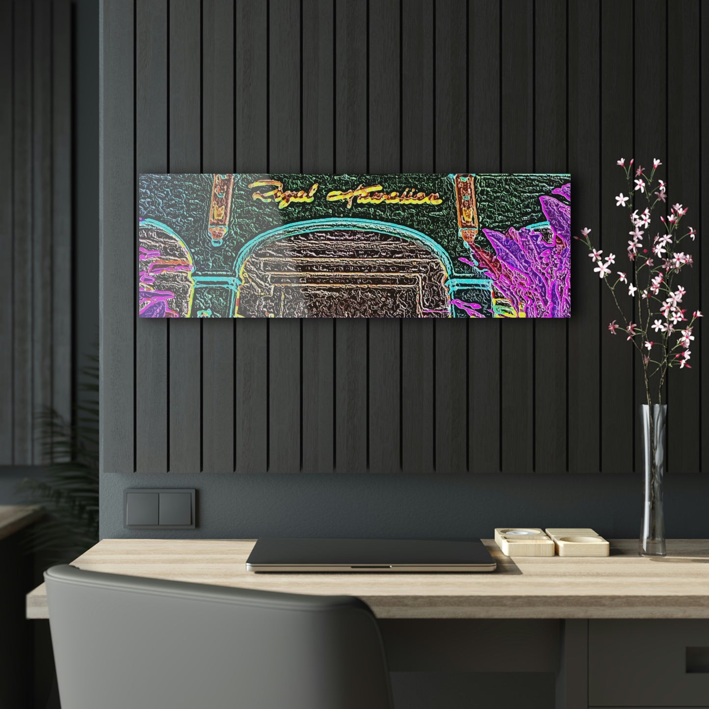 Acrylic Prints ...  "La Grande Entree" At: 'The Pink Palace' ... The Royal Hawai'ian ... Honolulu, HI ... '27Oct2014' ... Original Works ...