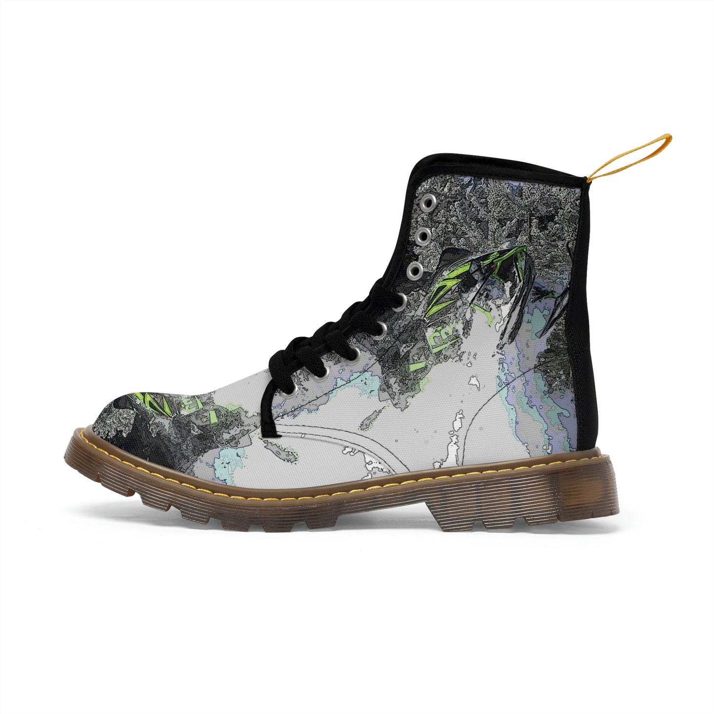 Men's Canvas Boots ... Come Fly With The Professionals ... CIP-Airways ... 'Getting-Er-Done' ... Original Works ... December 2022 ...
