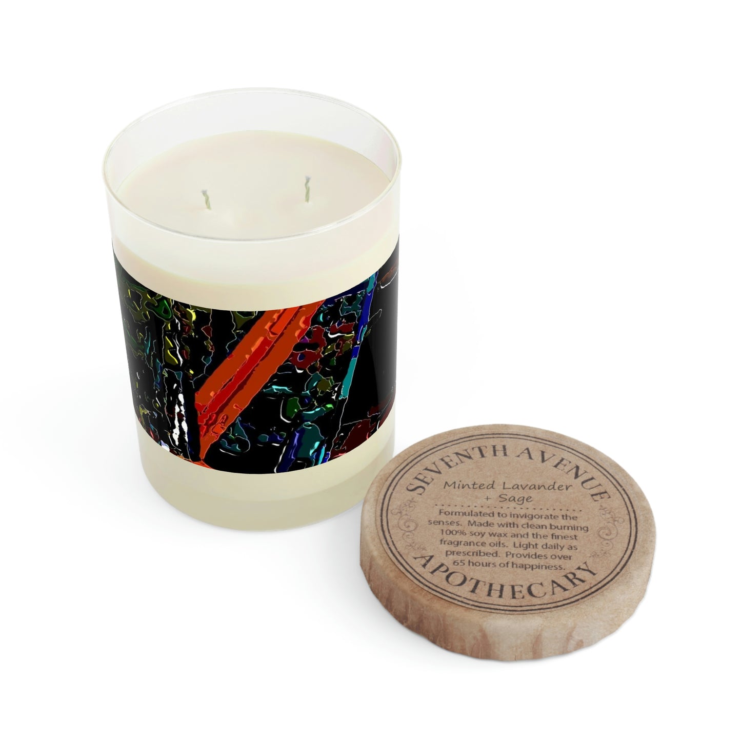 Scented Candle - Full Glass, 11oz ... How-To-Drive-Idaho's-Mountain_Roads ... "Like A Professional" ... "Truckin' Like The Doo-Dah-Man" ...