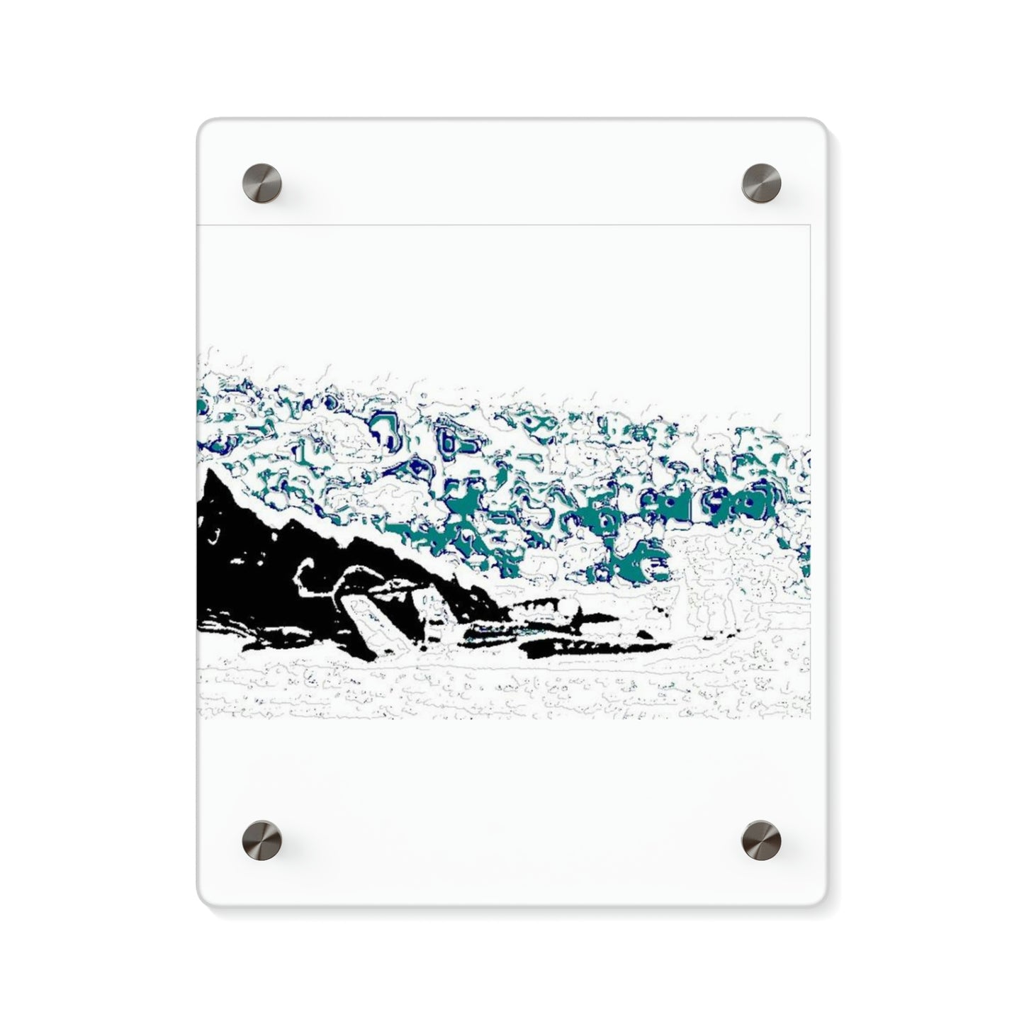 Acrylic Wall Art Panels ... Seattle Columbia Cup On Lake Washington ... "Dave Wilcox Heads For The Win" ... Associate Gift-Photo ... Original Works ...