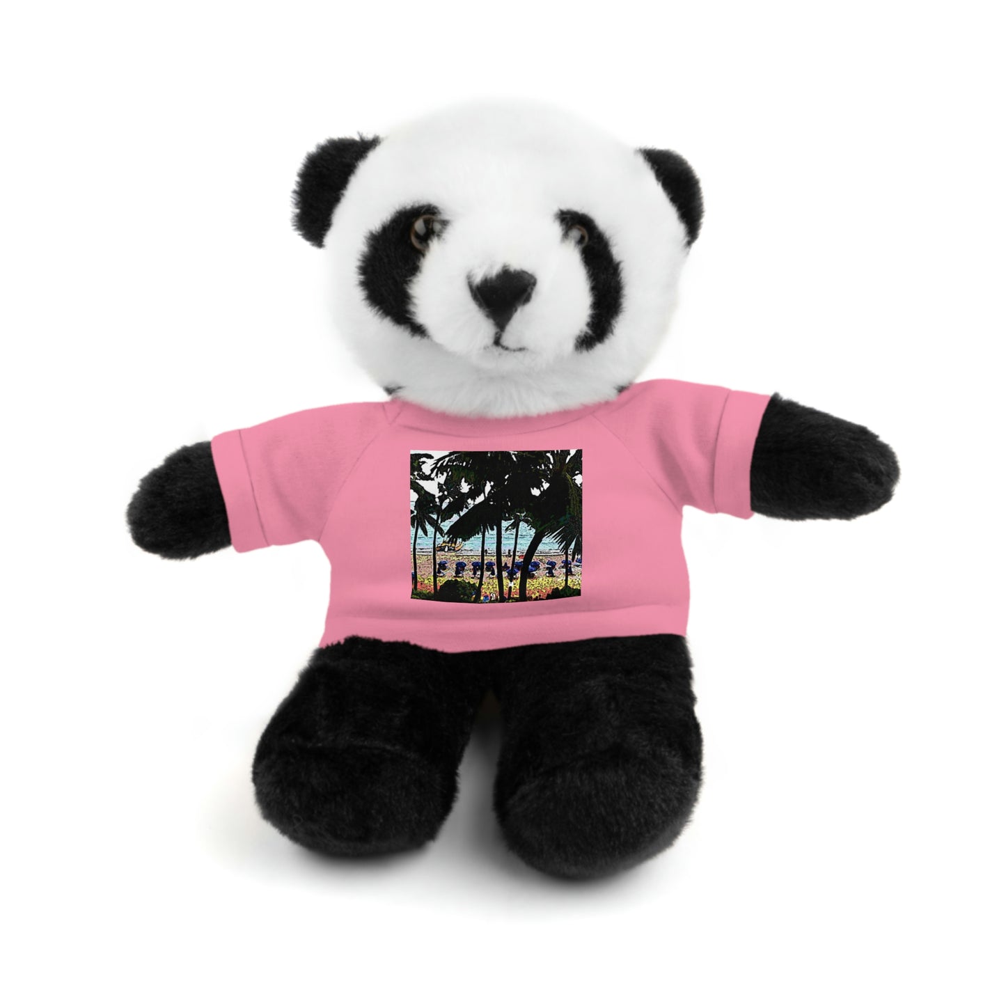 Stuffed Animals with Tee ... "A Beautiful Beach Amongst The Palms" ... The Outrigger Waikiki, Honolulu, Oahu ... Original Works ...
