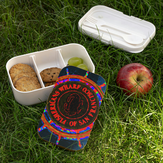 Bento Lunch Box ... "No.9 Fishermen's Grotto - Fishermen's Wharf, SF, California" ... Family Archives: 1970's ... Original Works ...