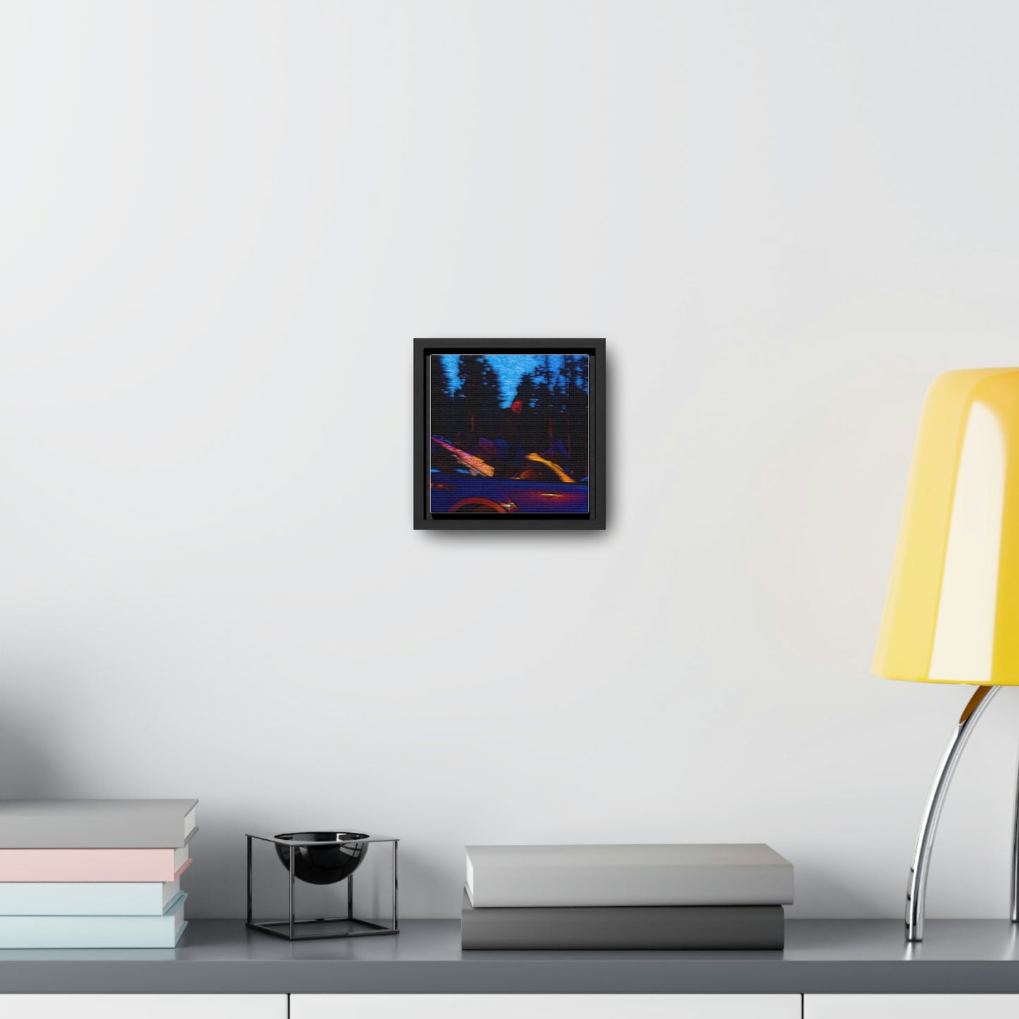 Gallery Canvas Wraps, Square Frame ... Two Modes Of Winter Transportation ... "Which One To Drive Next?" ... Choices-Choices-Choices ... Circa 4Jan23 ... Original Works ...