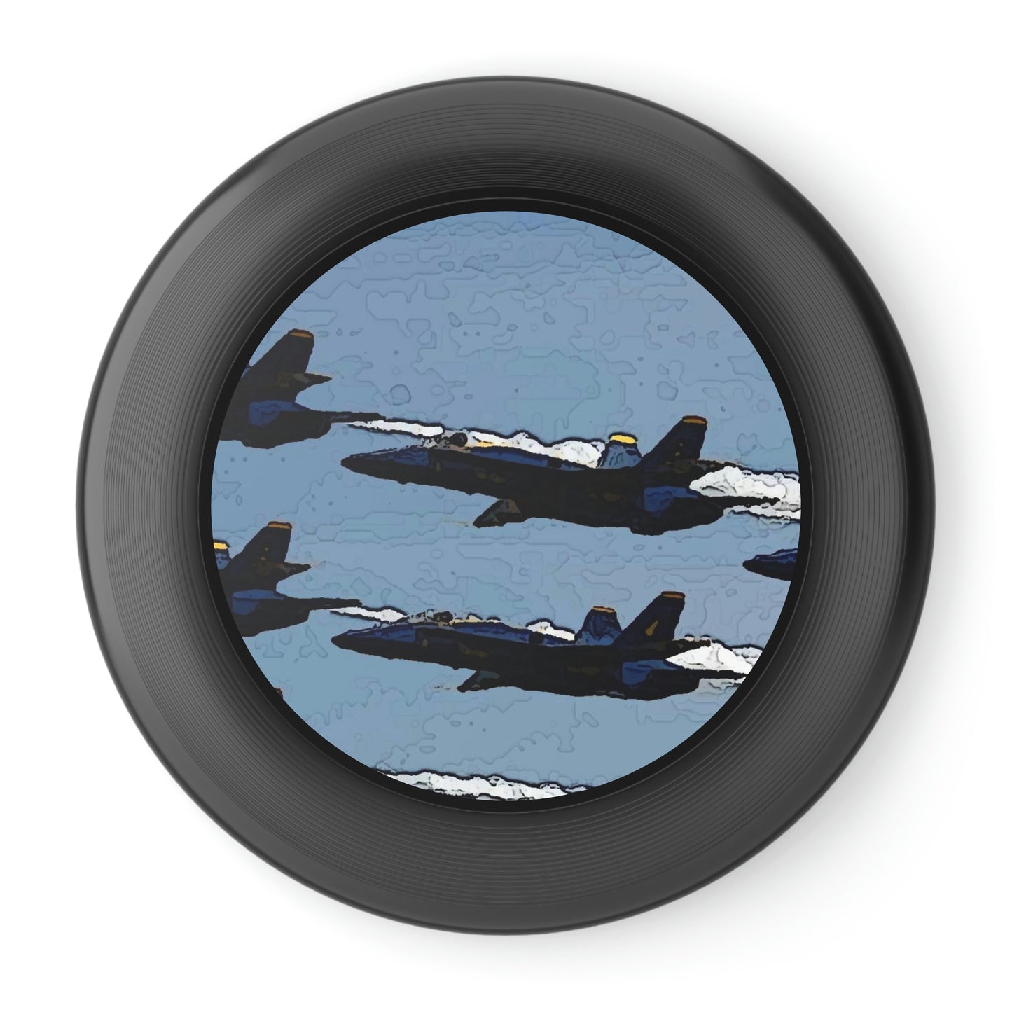 Wham-O Frisbee ... Seattle Seafair ..."Blue Angels Run Over Lake Washington" ... Circa Mid 1980's ... Dr FJ Holt ... Original Works ...